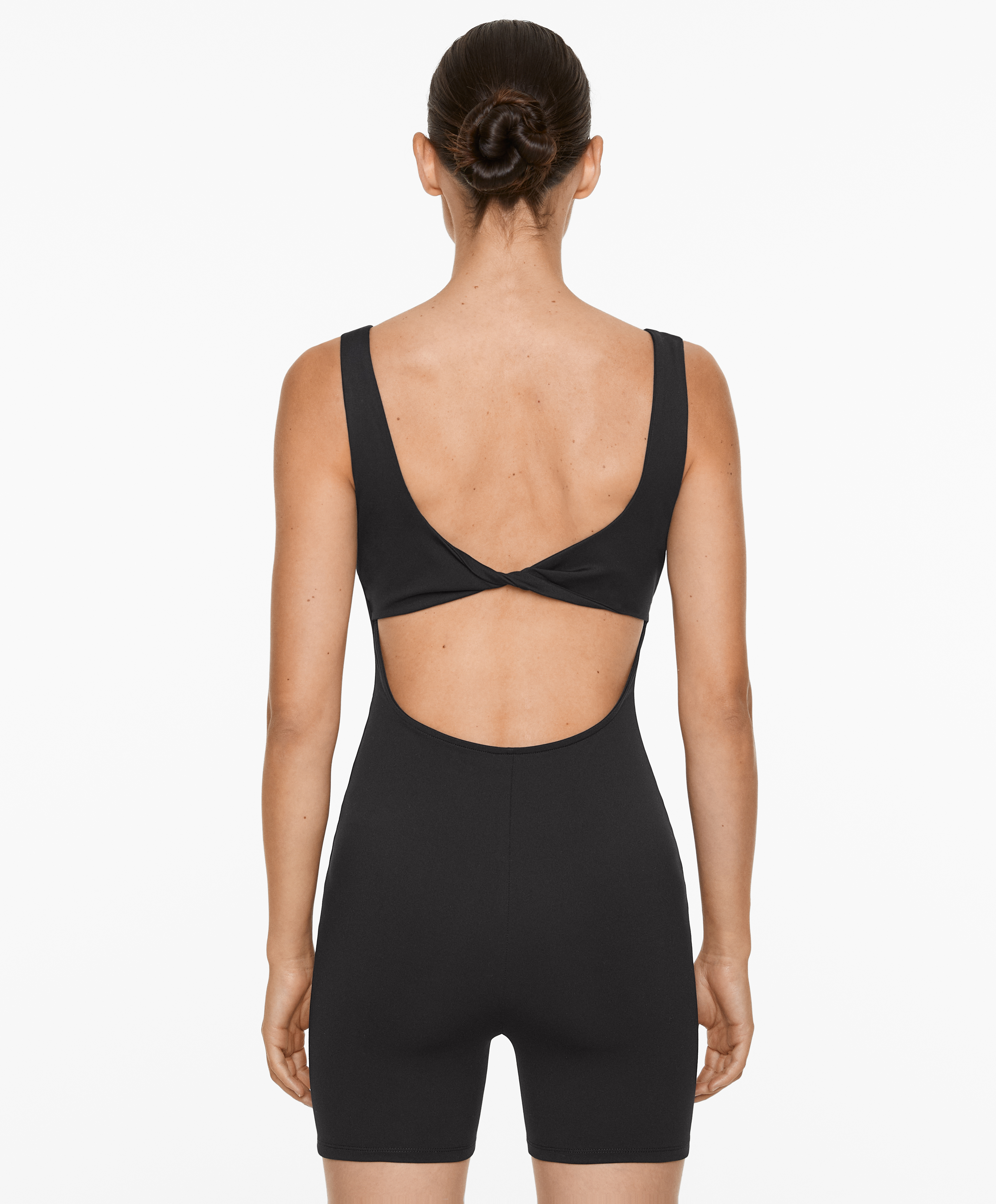 Comfortlux crossover back short jumpsuit