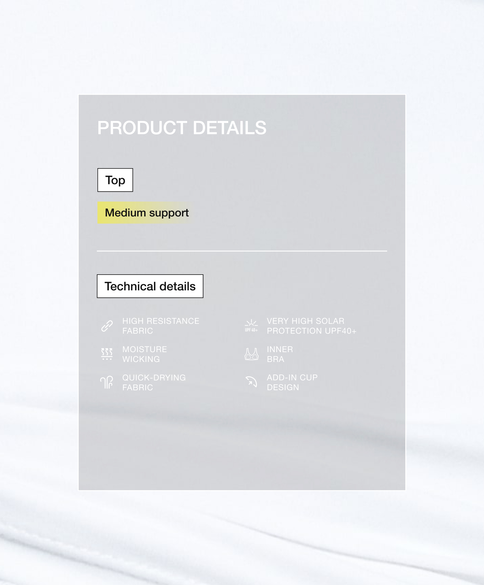 Comfortlux strappy top