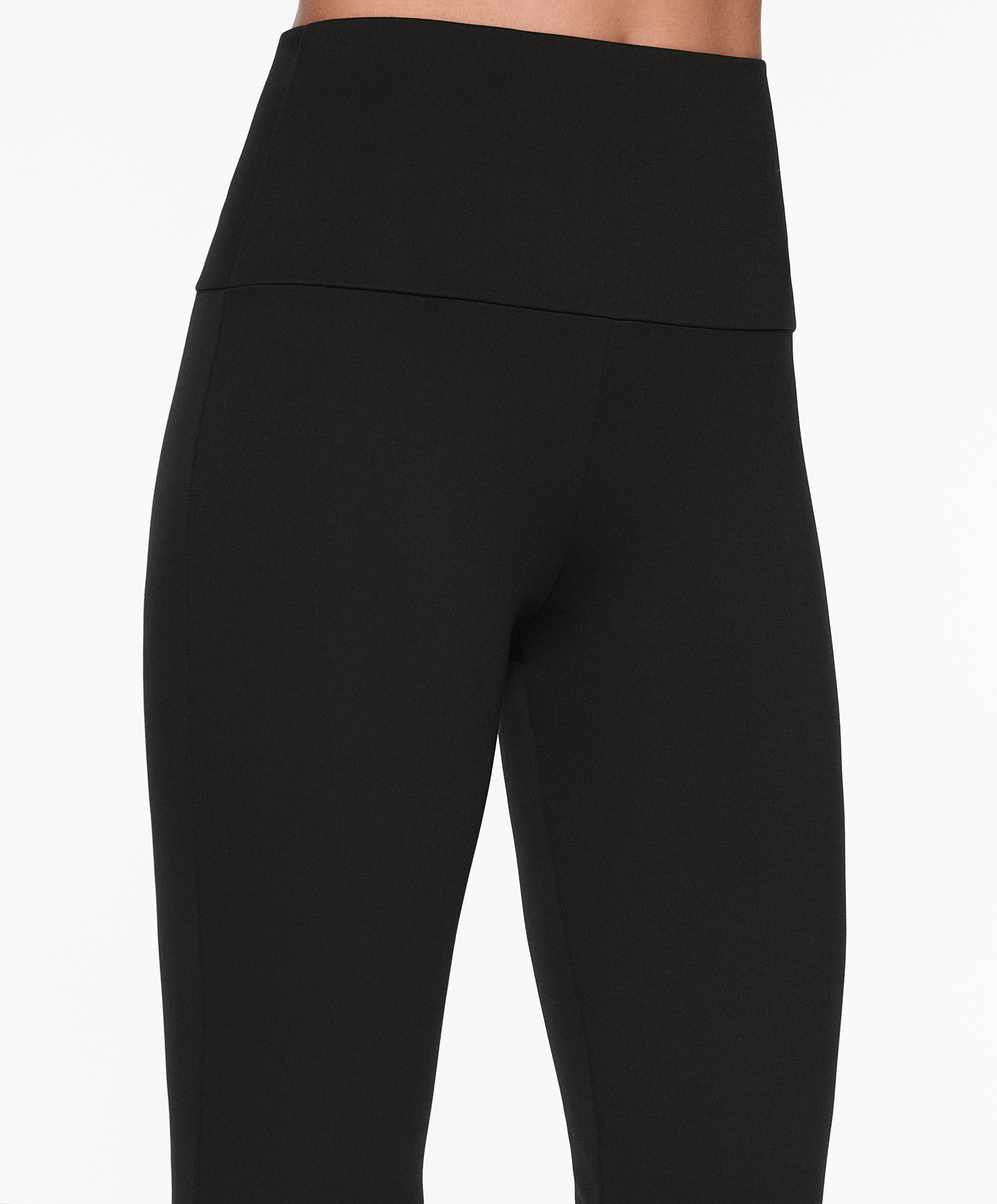 Super-high-rise comfortlux flare trousers