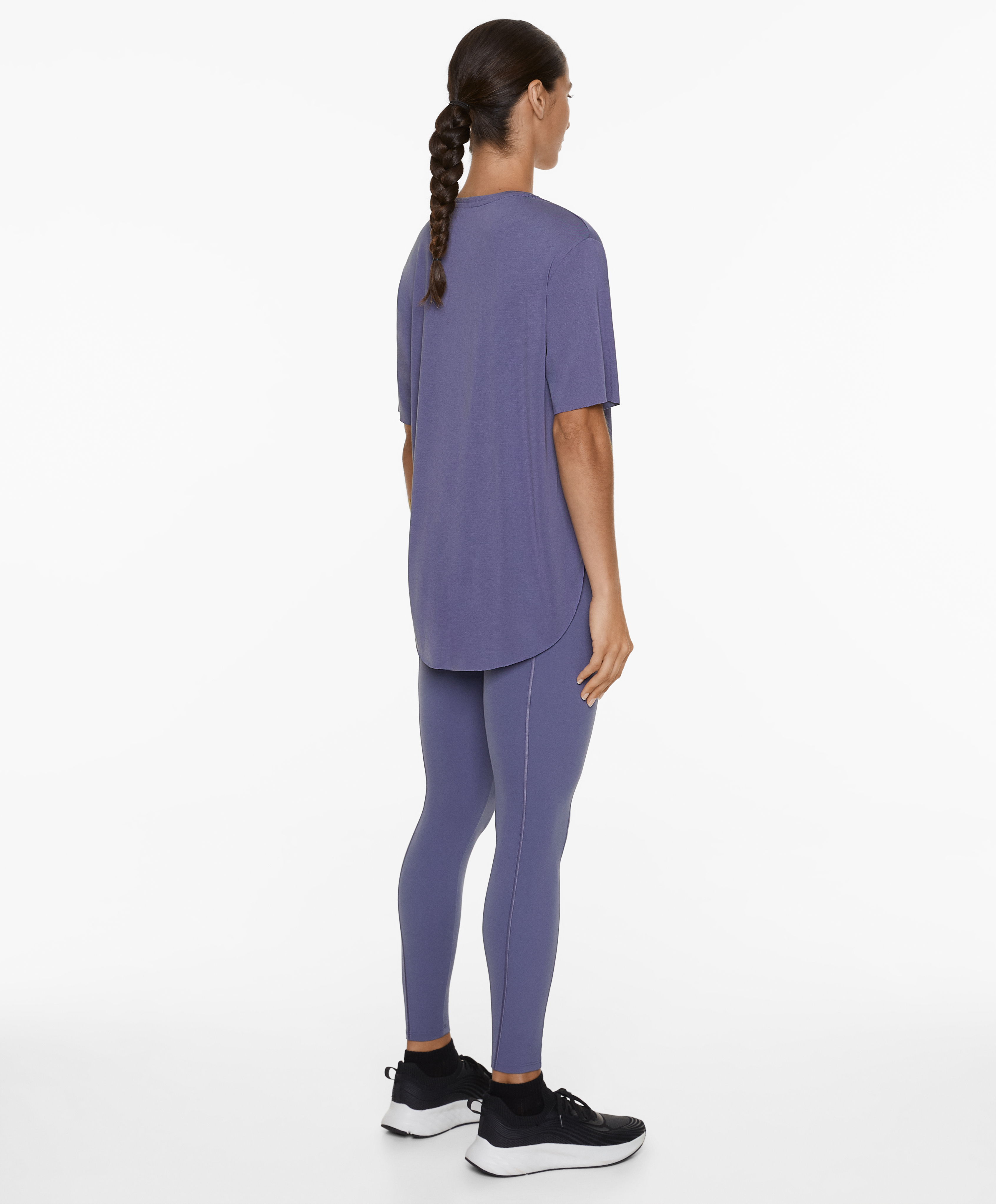 Modal blend short-sleeved T-shirt