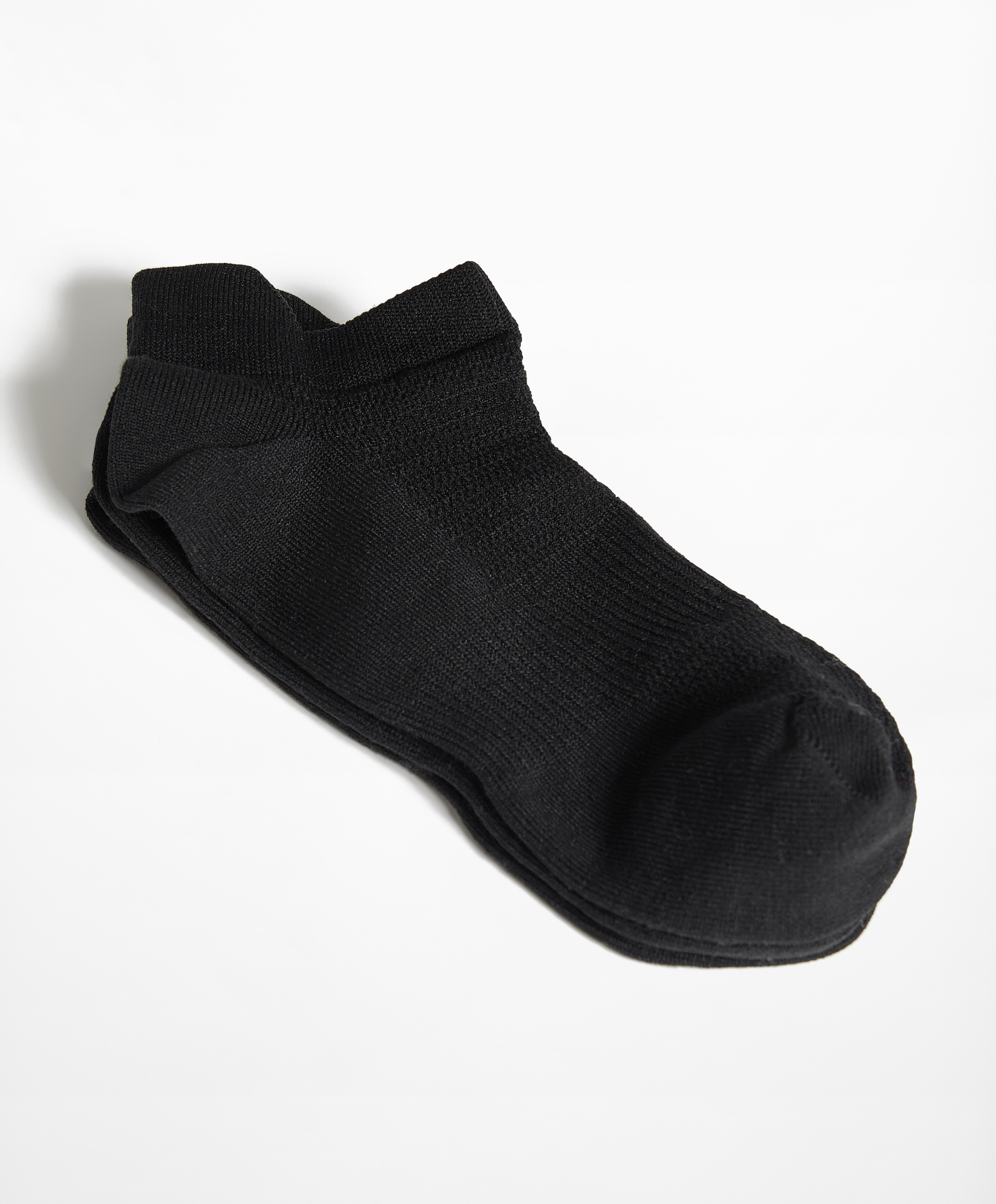 3 pairs of tab polyamide blend sports sneaker socks