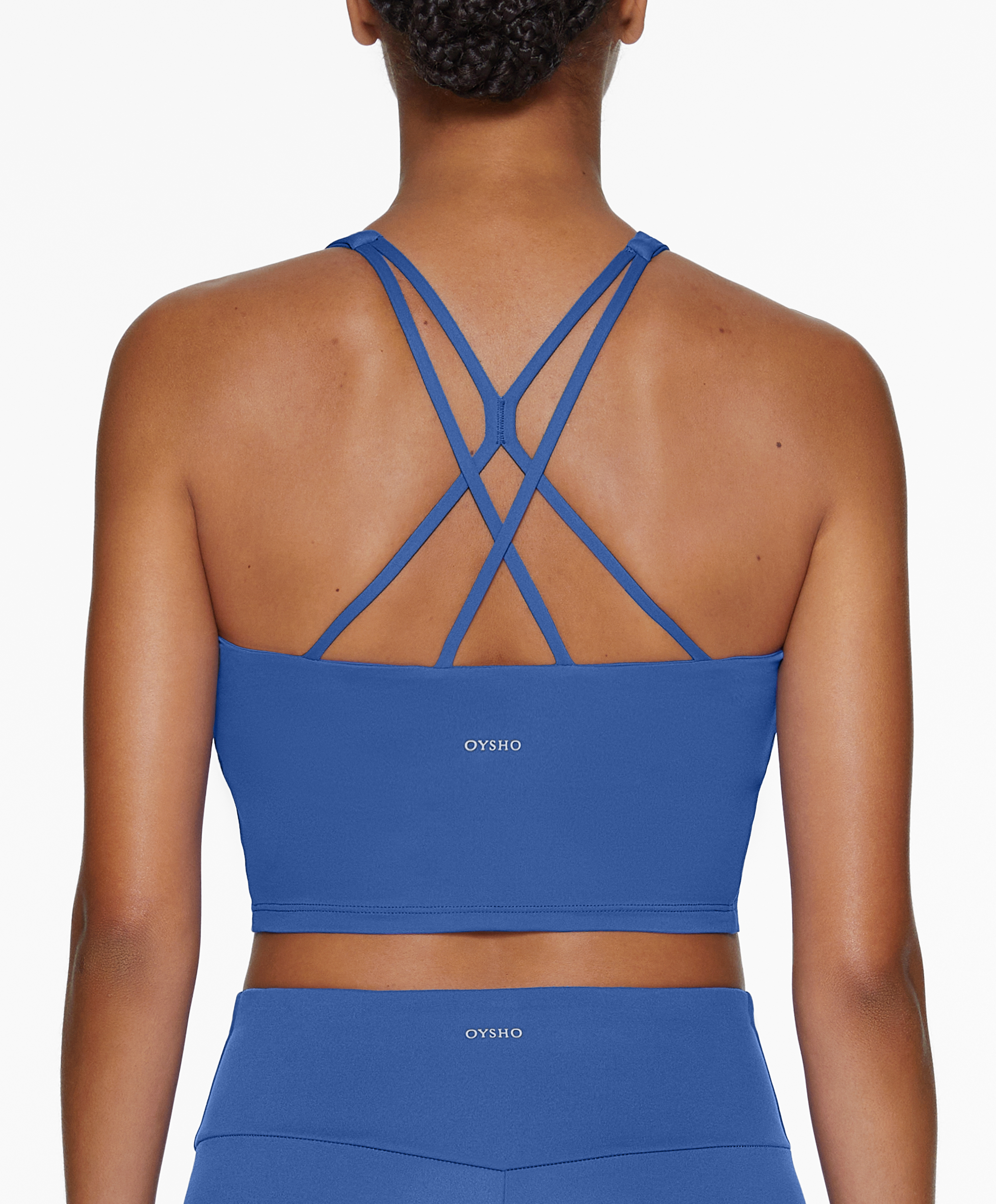 Comfortlux strap tank top with cups