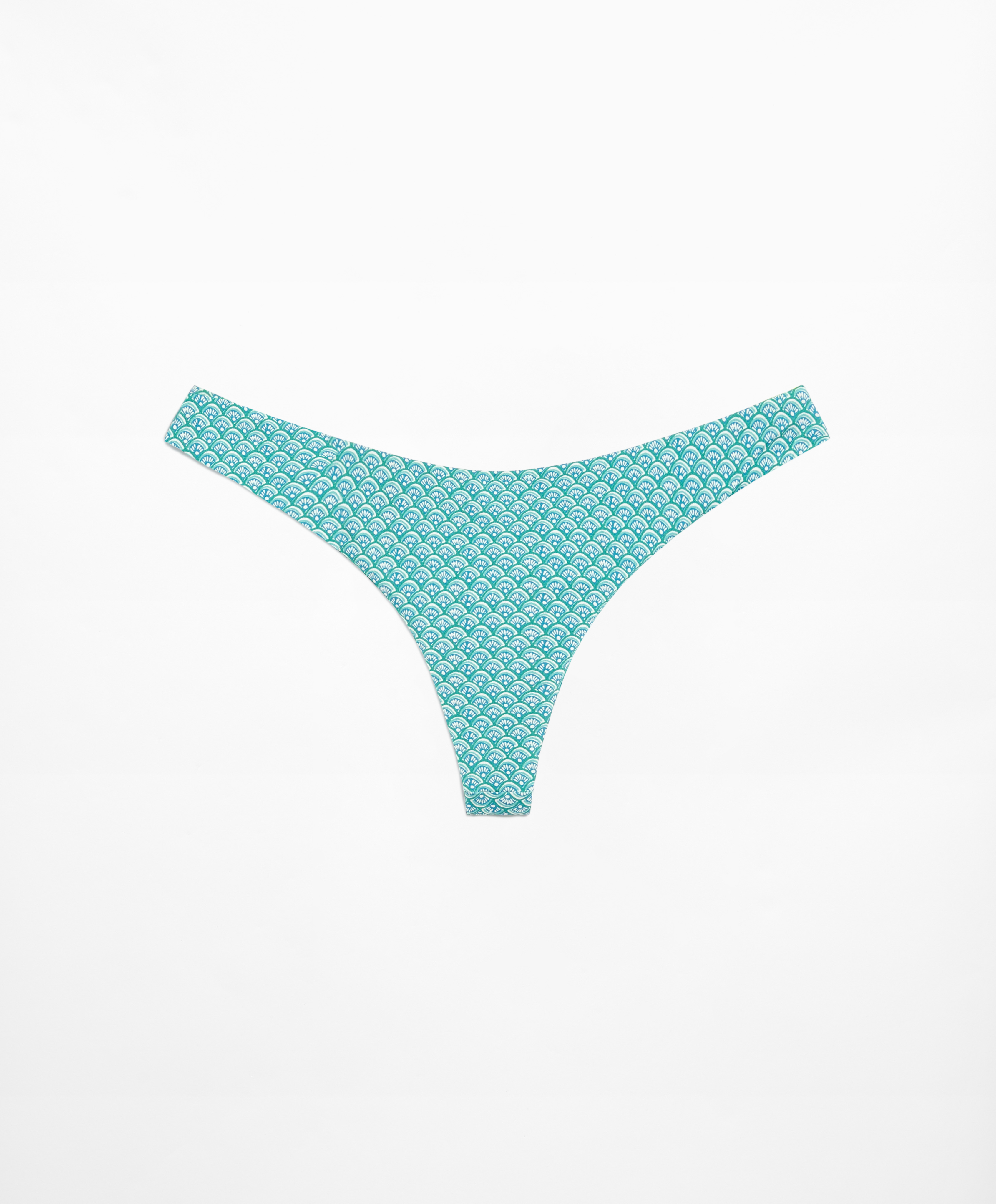 U-cut Brazilian bikini briefs