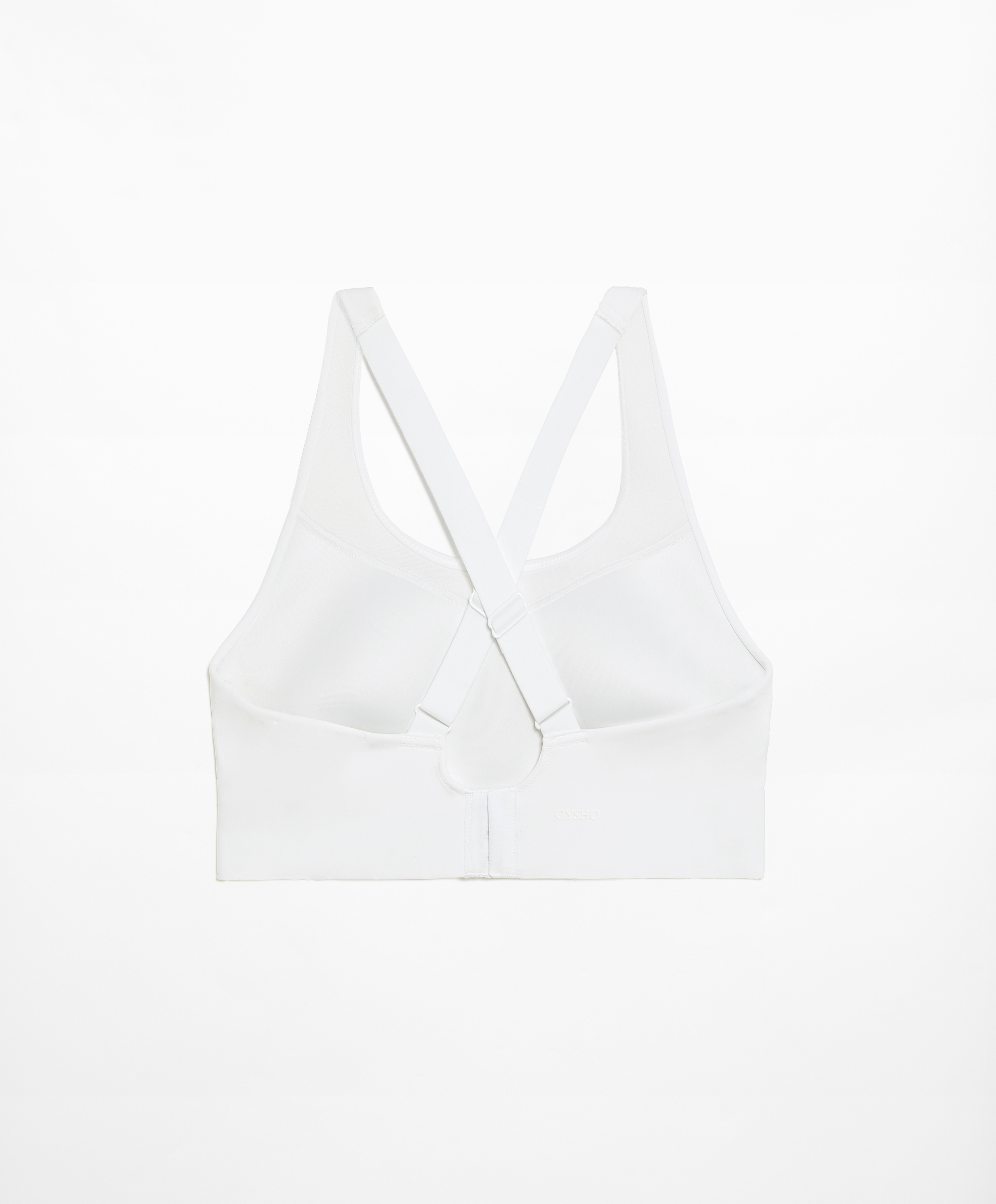 Firm support compressive sports bra