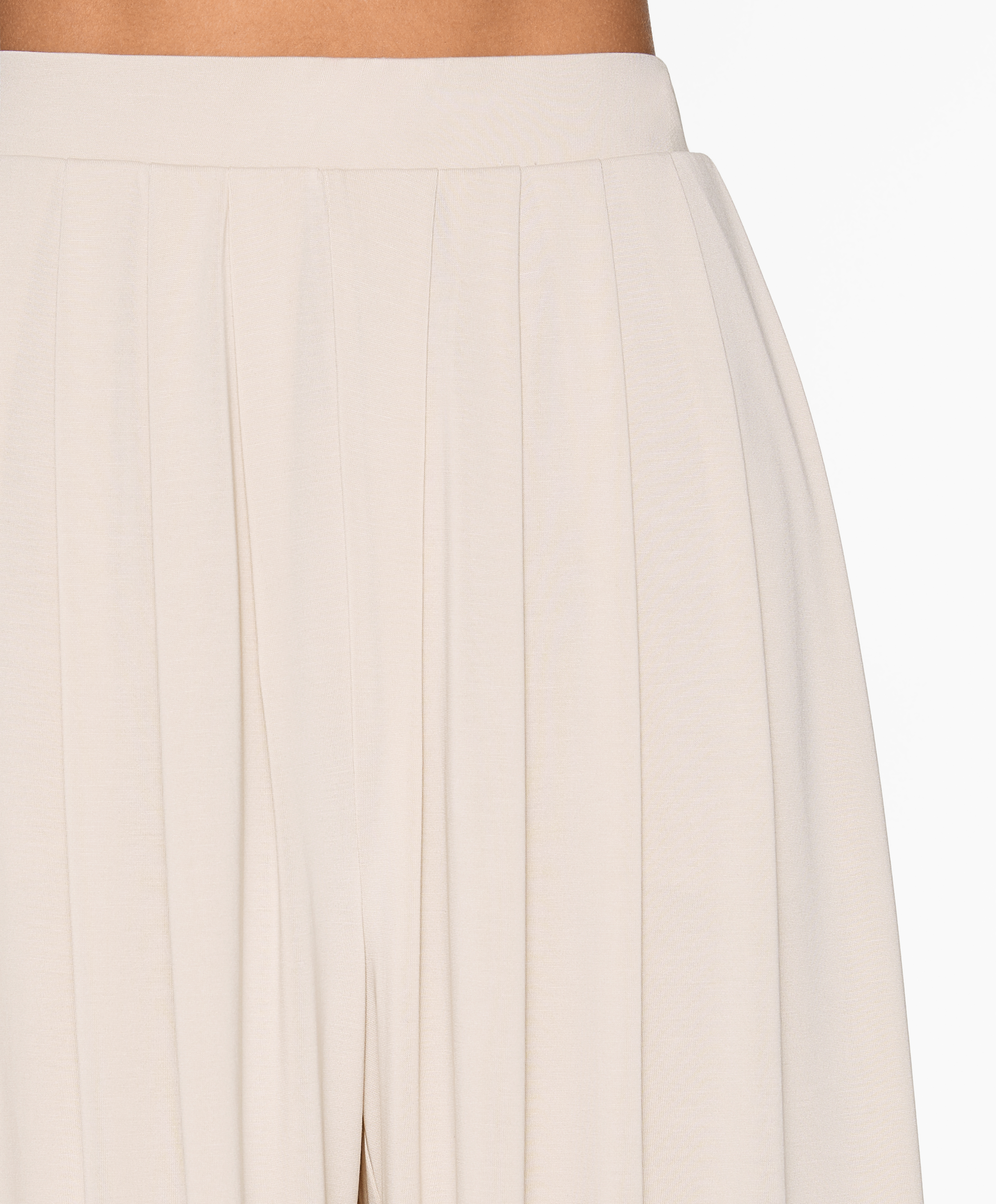 Extra-wide modal blend joggers