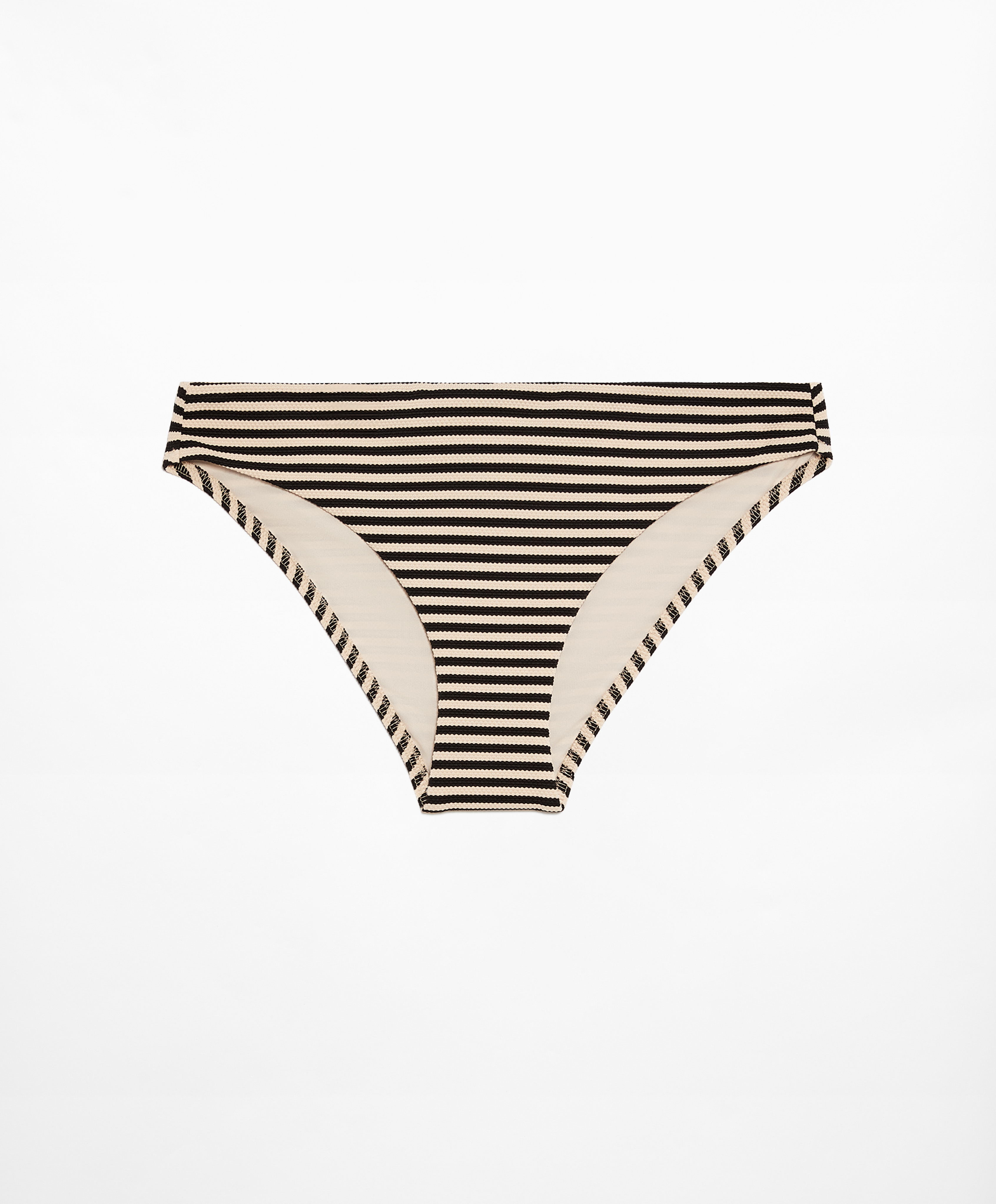 Stripe piqué classic bikini briefs