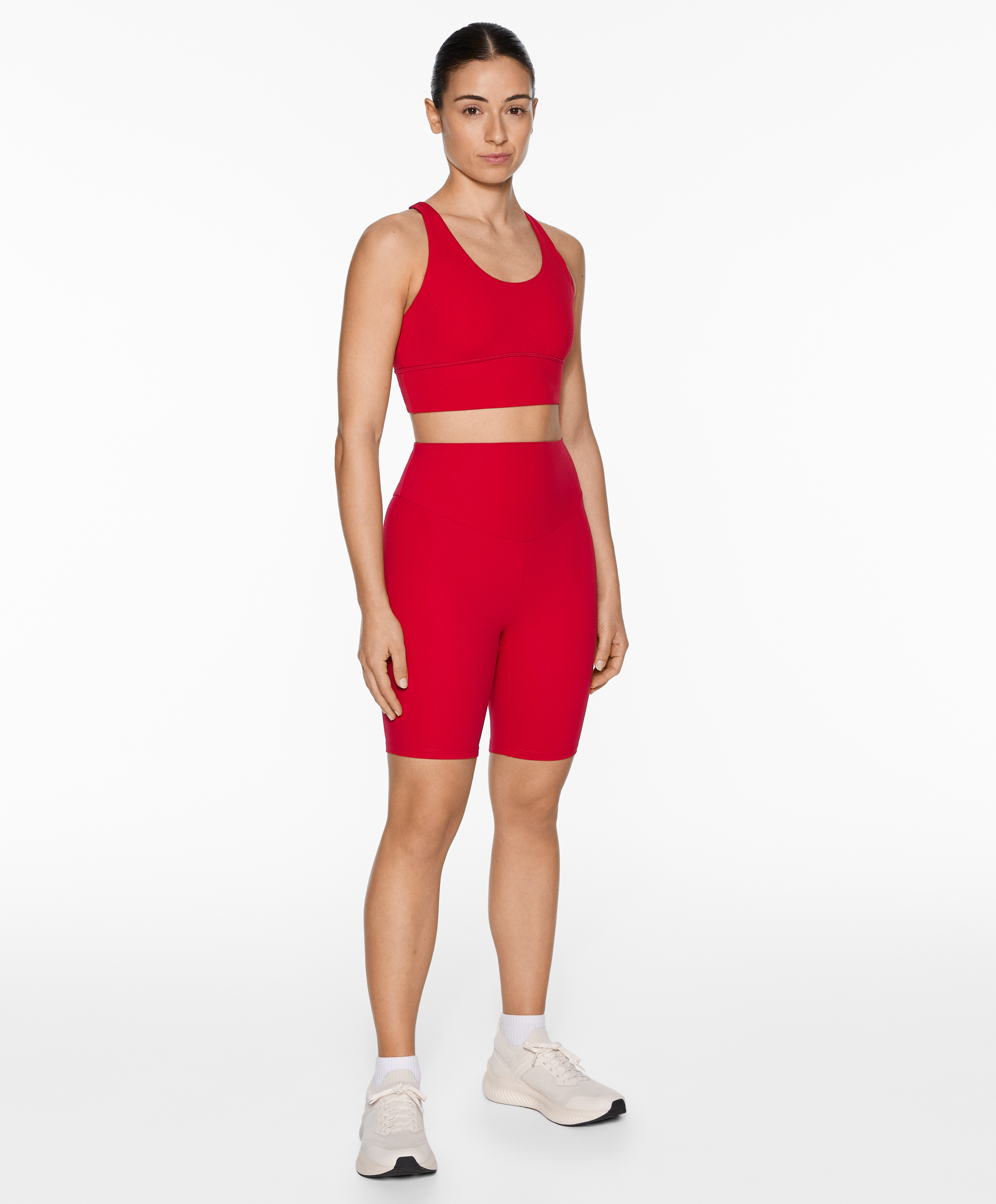 Comfortlux high-rise 20cm biker leggings