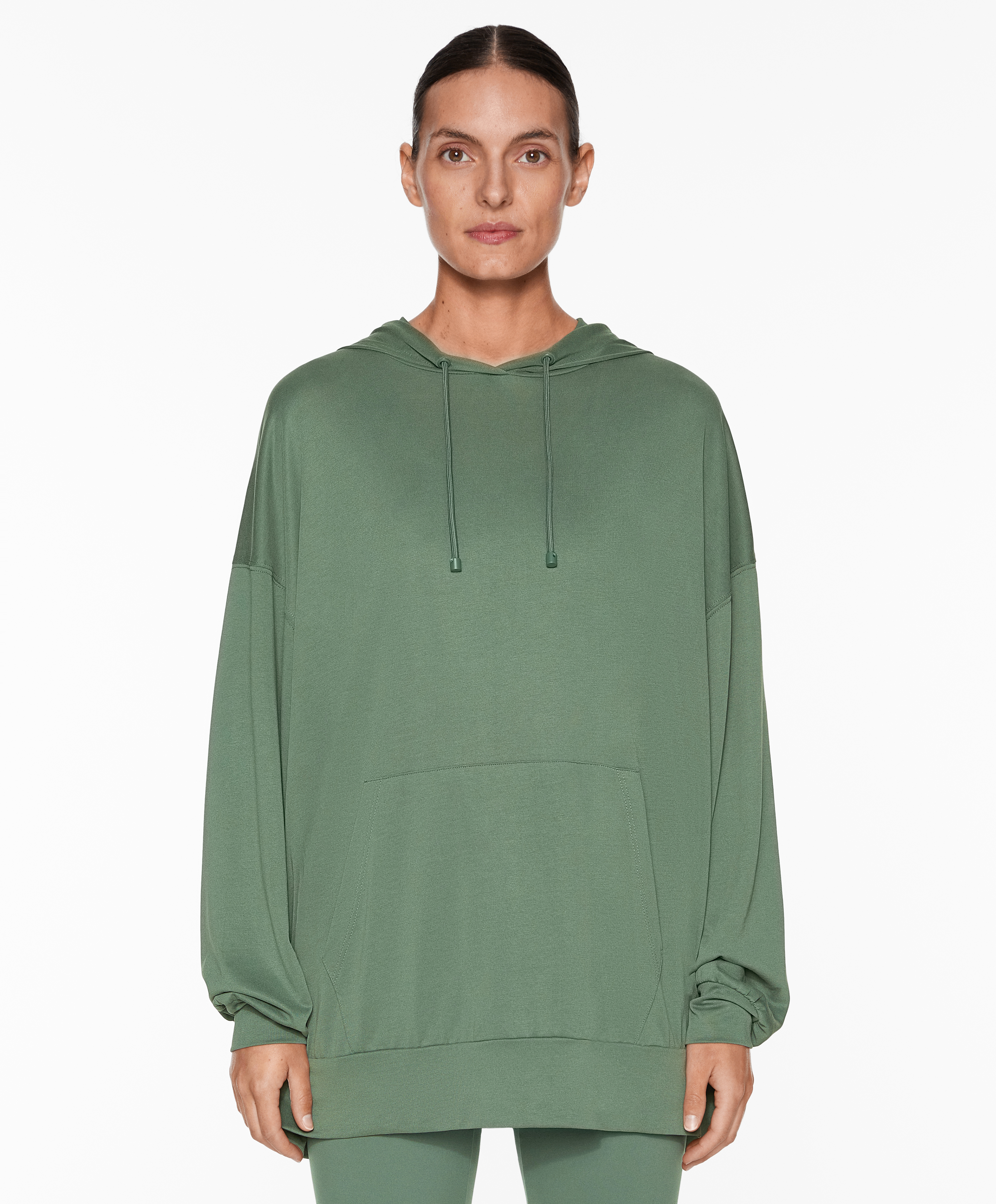 Modal blend oversize hoodie