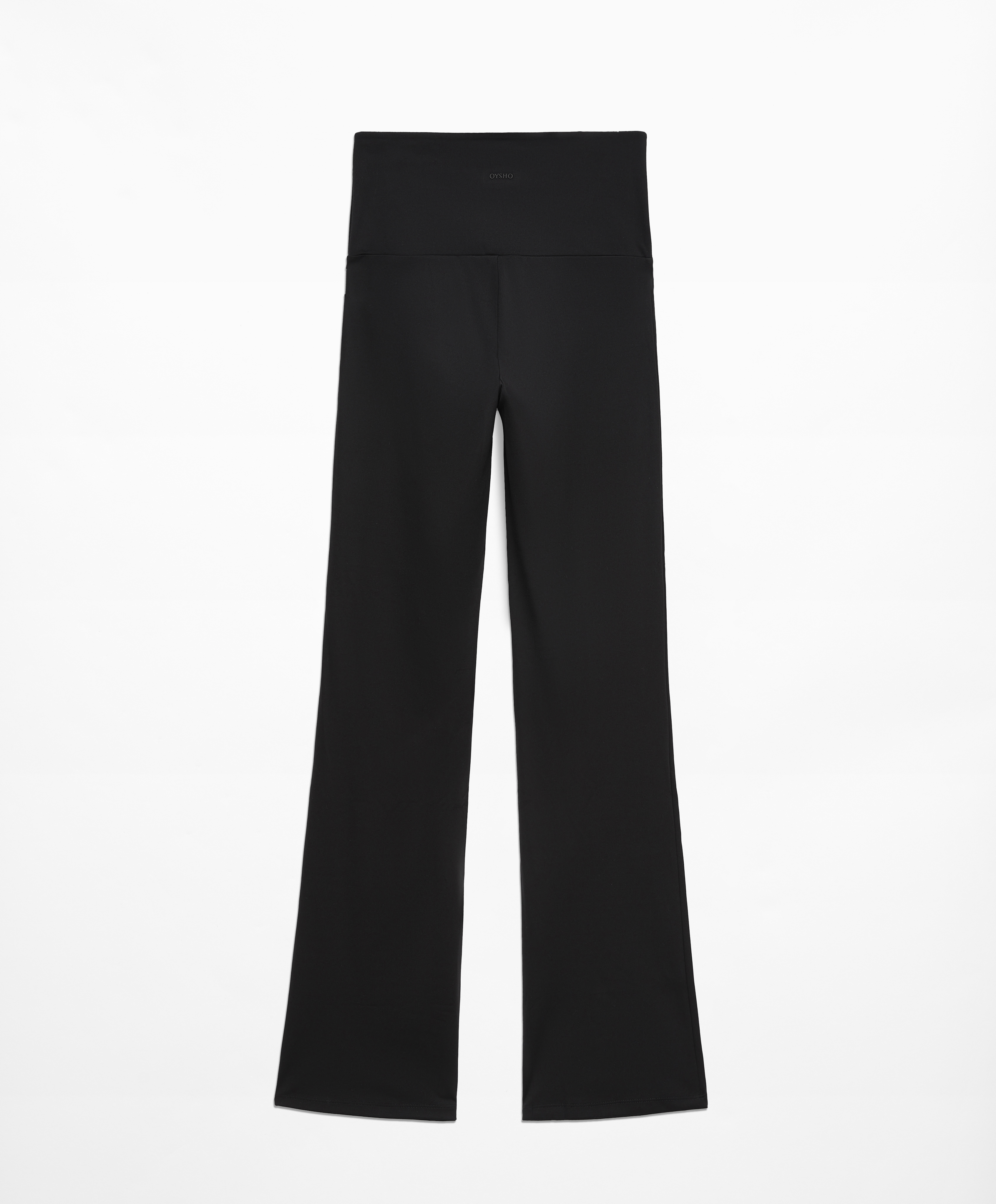 Super-high-rise comfortlux flare trousers