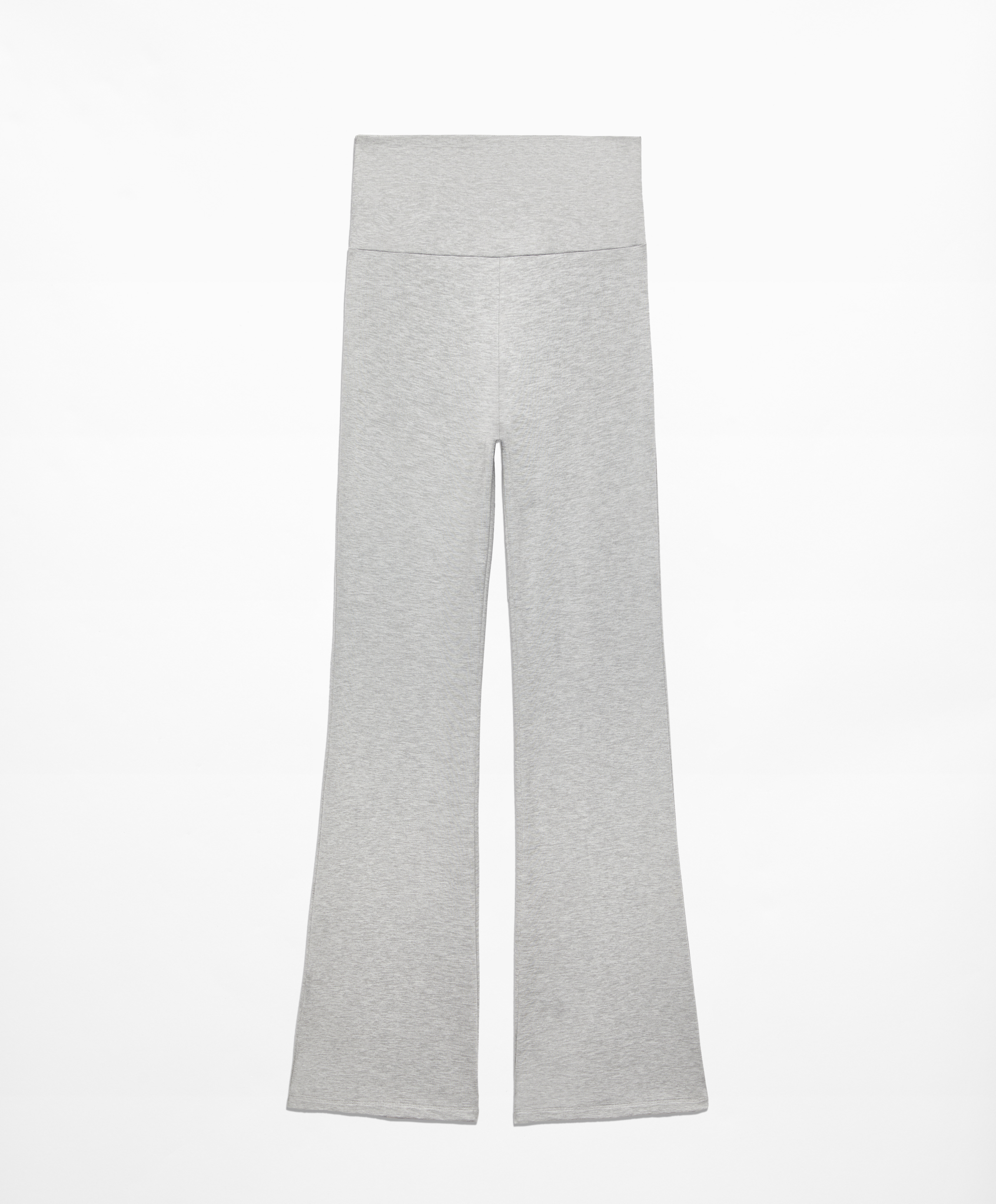 High-rise comfortlux flare trousers