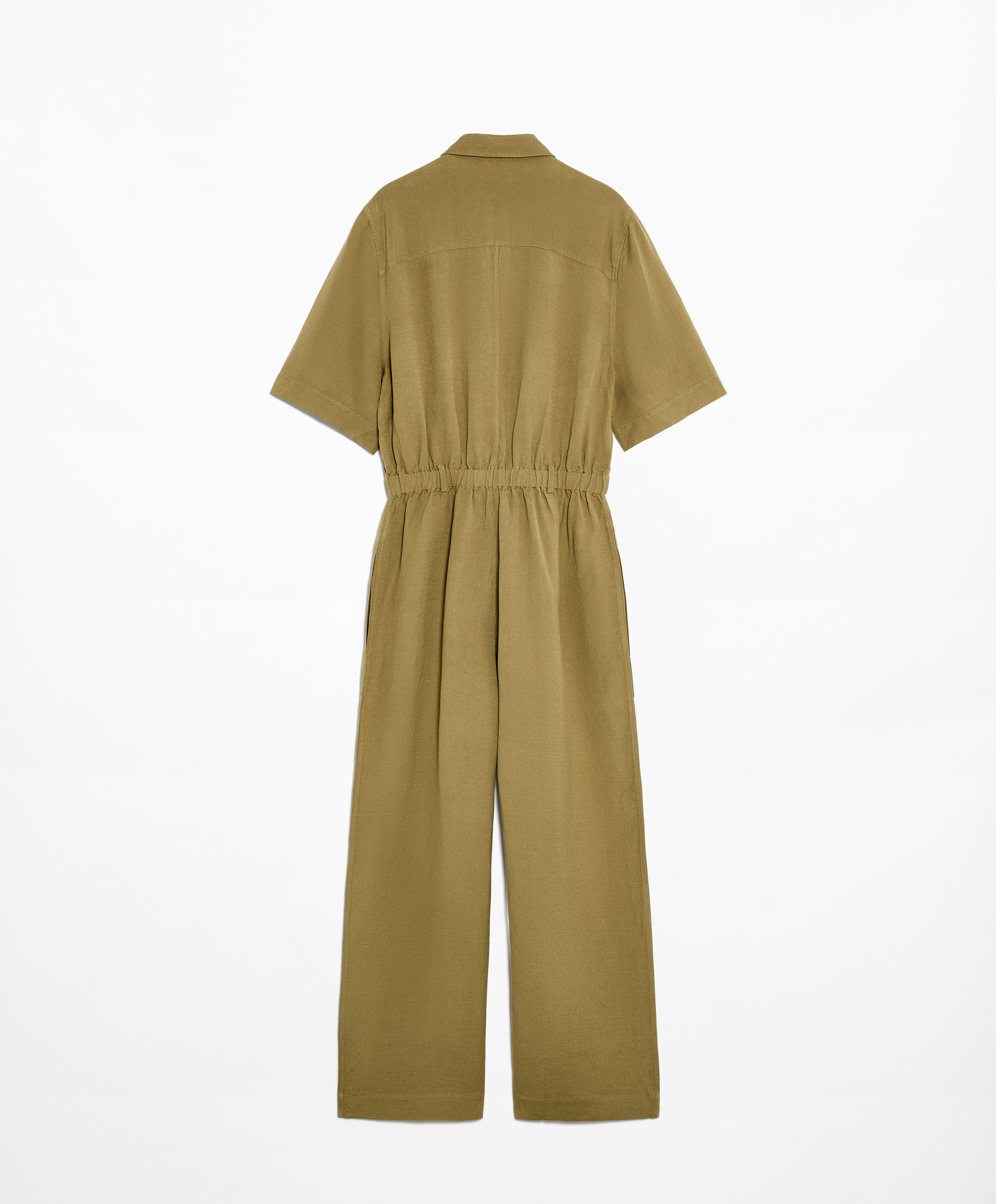 Linen blend jumpsuit