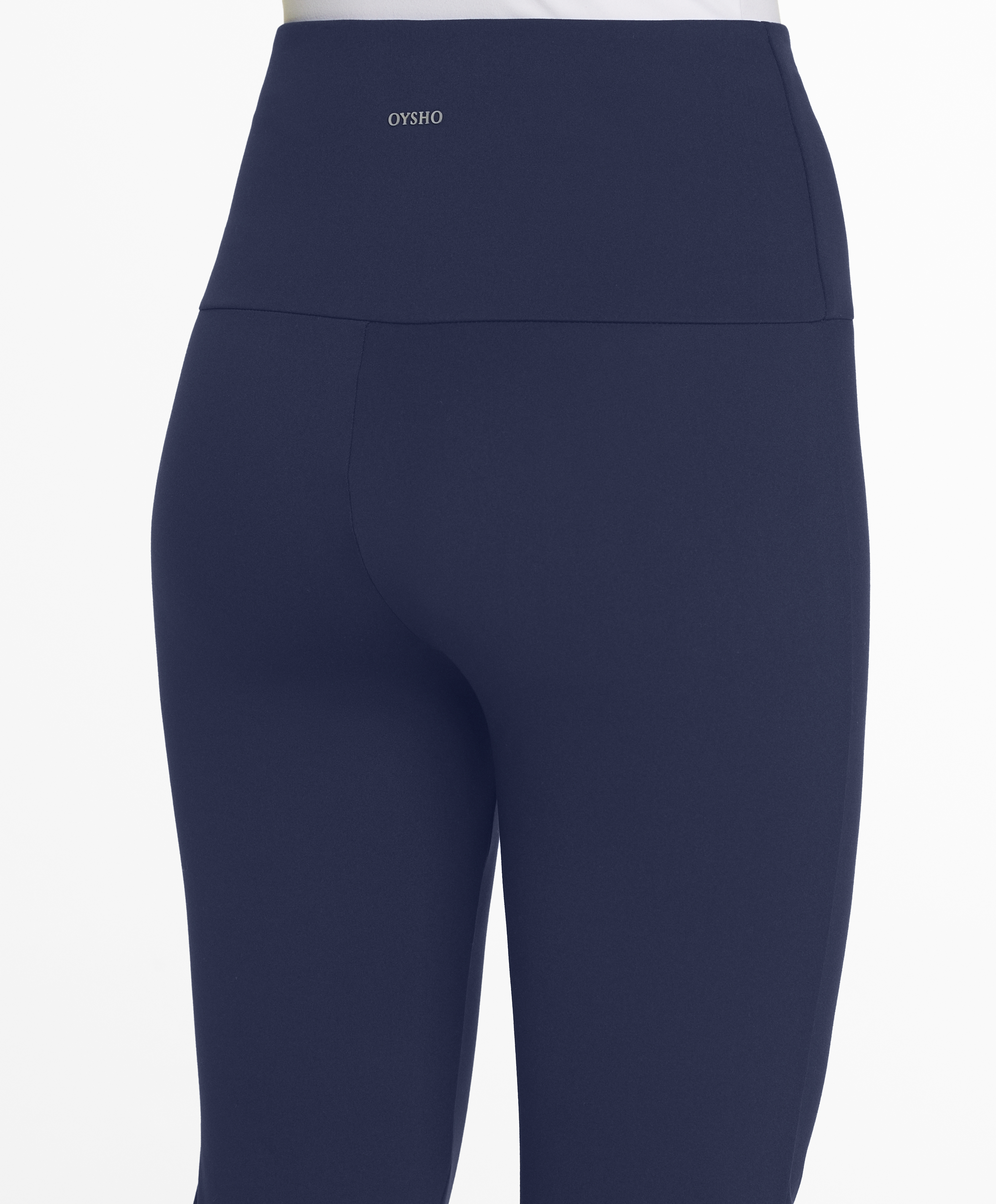 High-rise comfortlux flare trousers