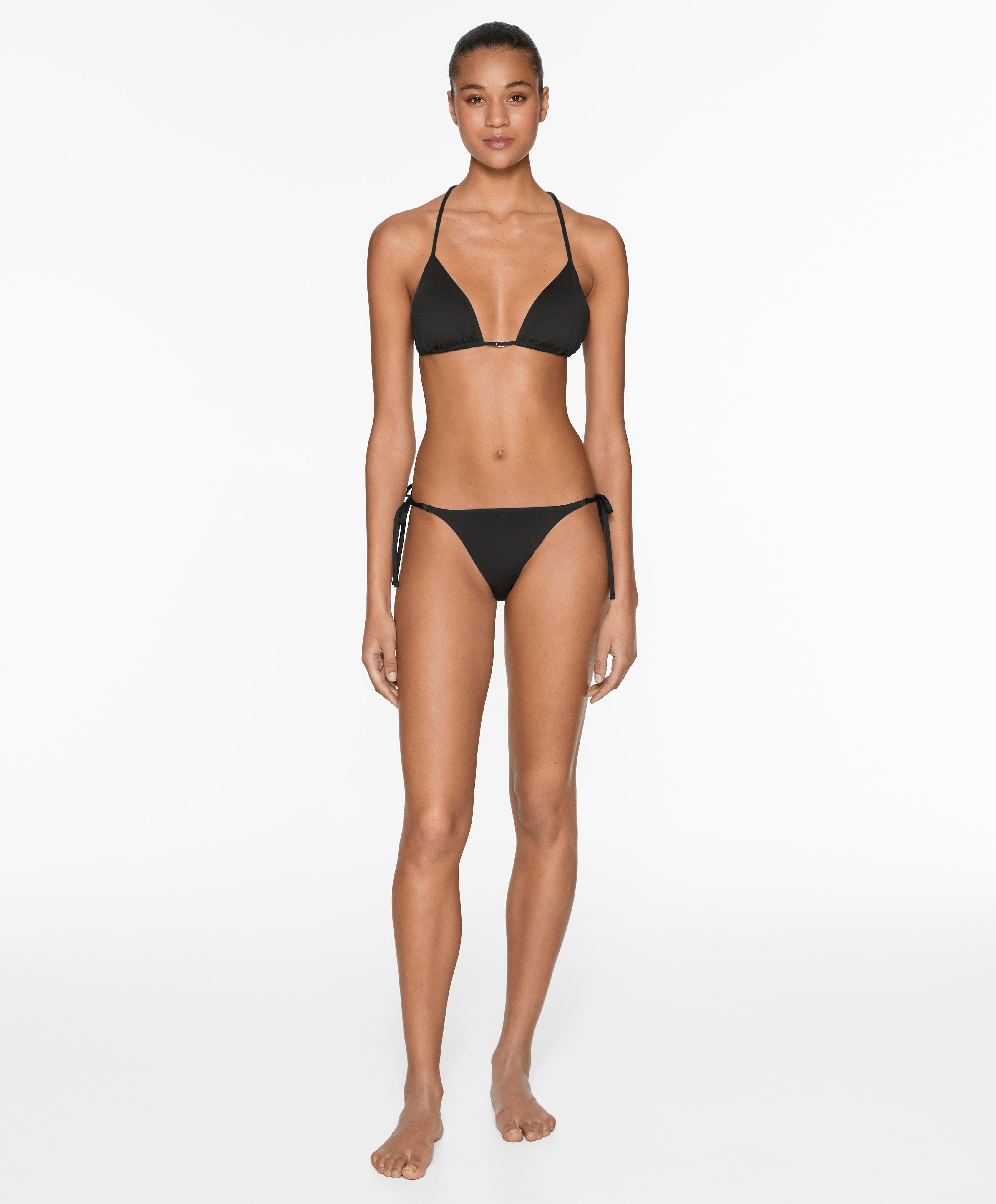 Medium-coverage bikini briefs with ties