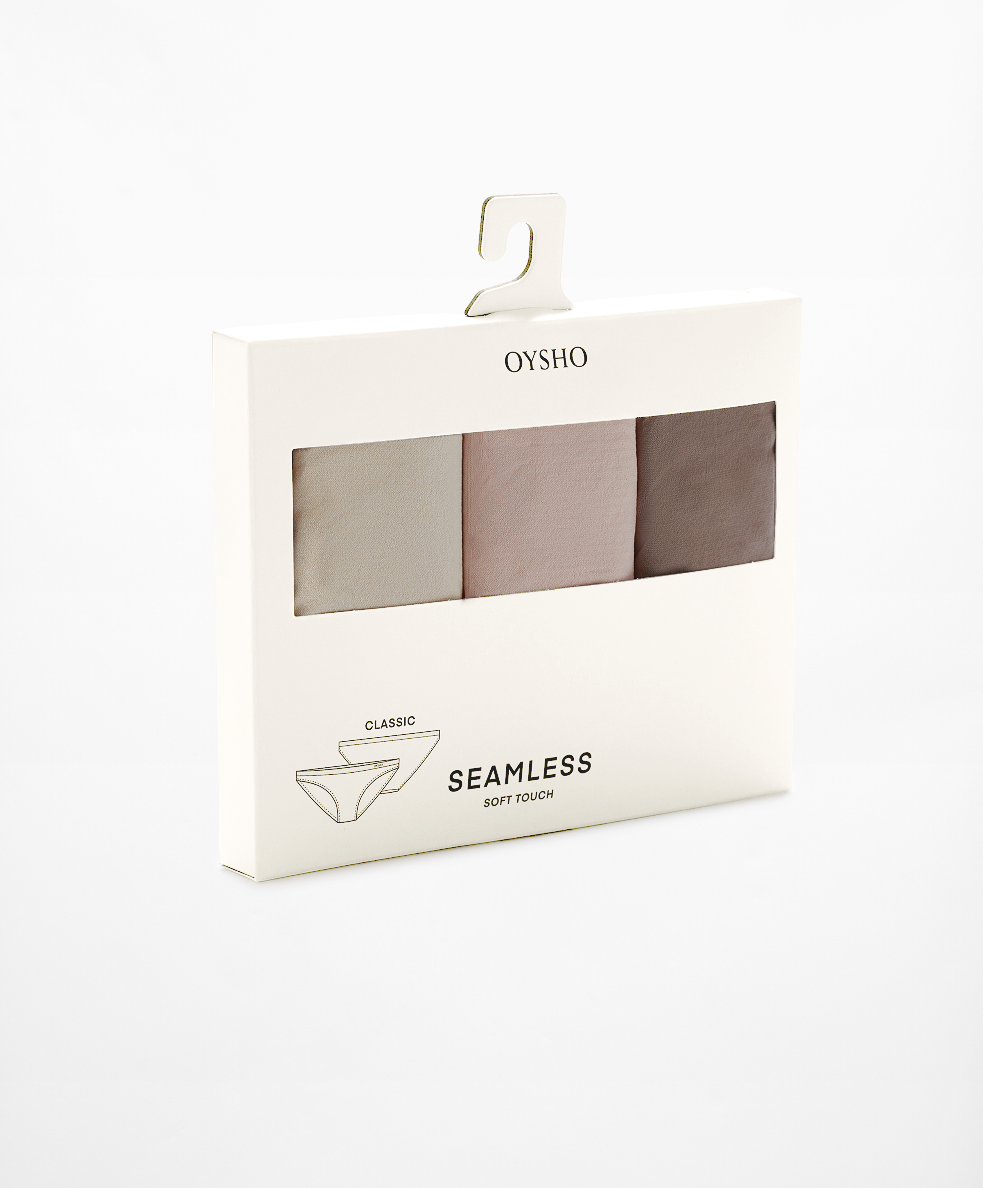 3 seamless soft-touch classic briefs