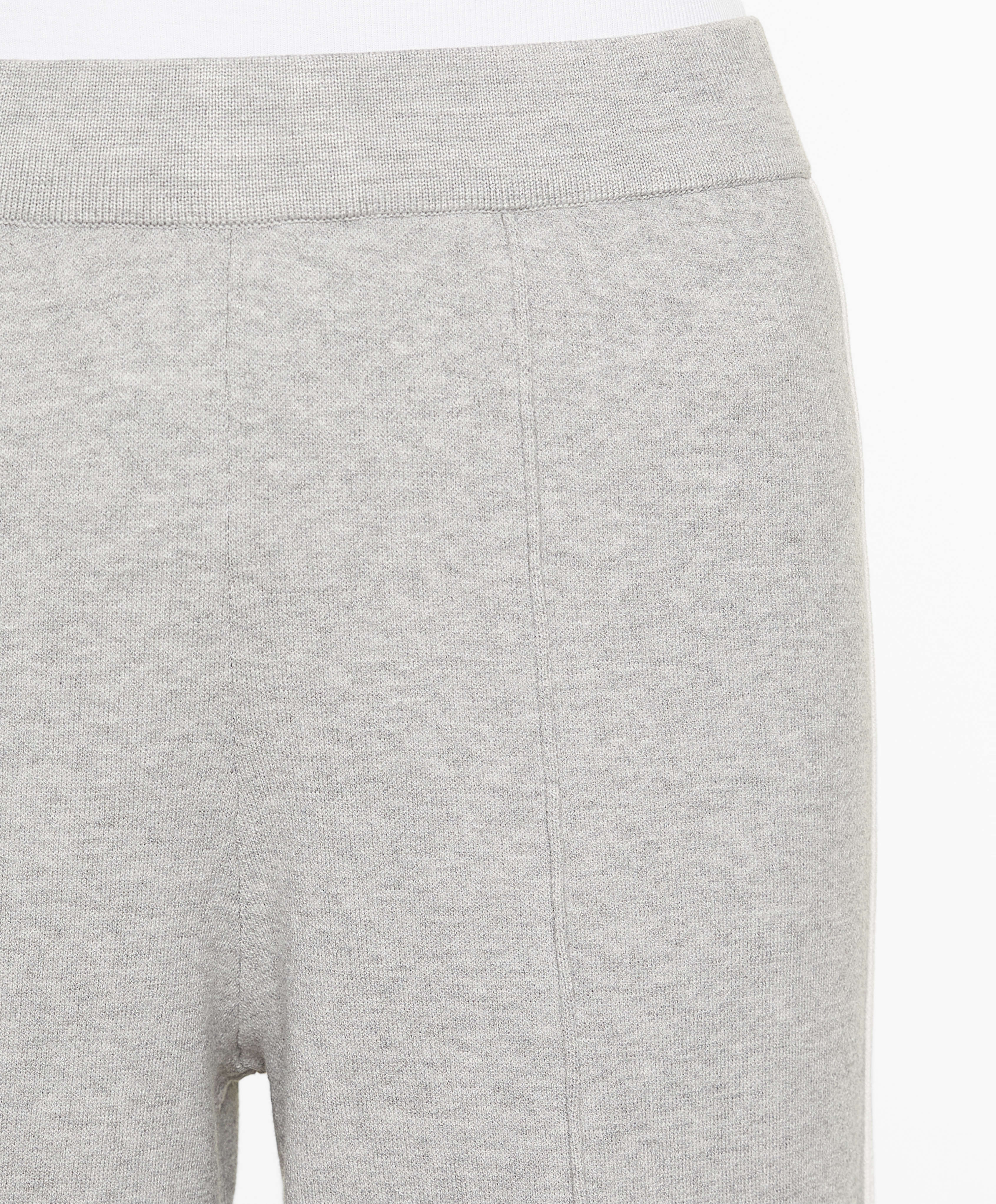 Straight-leg trousers with piping