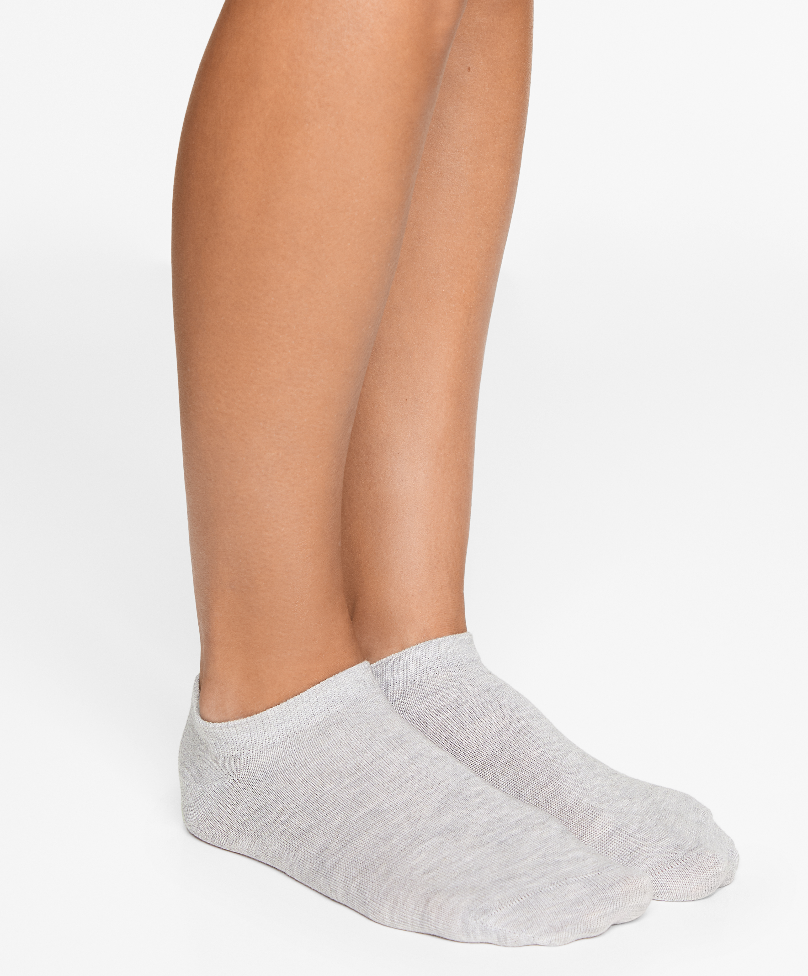 5 pairs of tab cotton blend sports sneaker socks