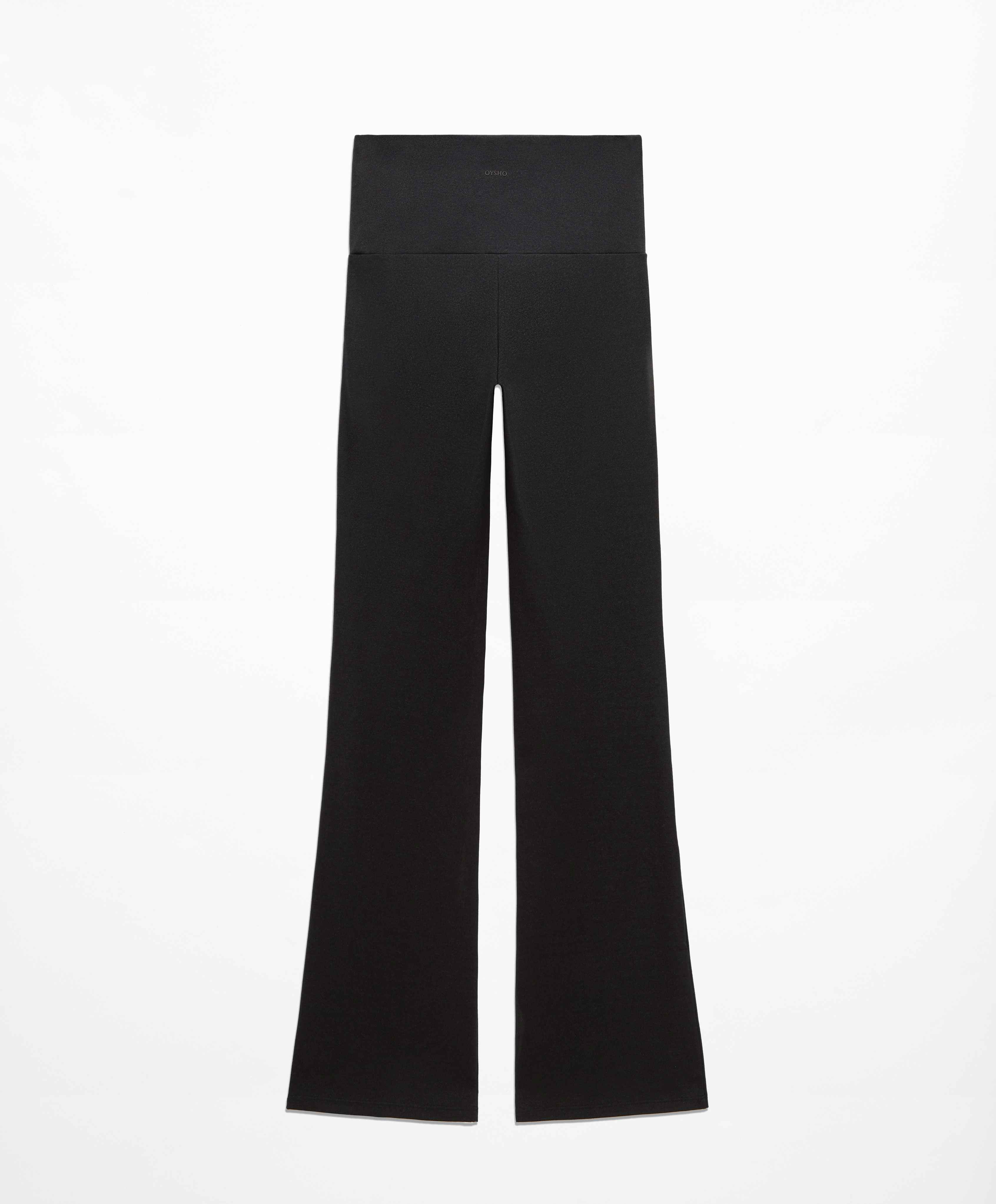 High-rise comfortlux flare trousers