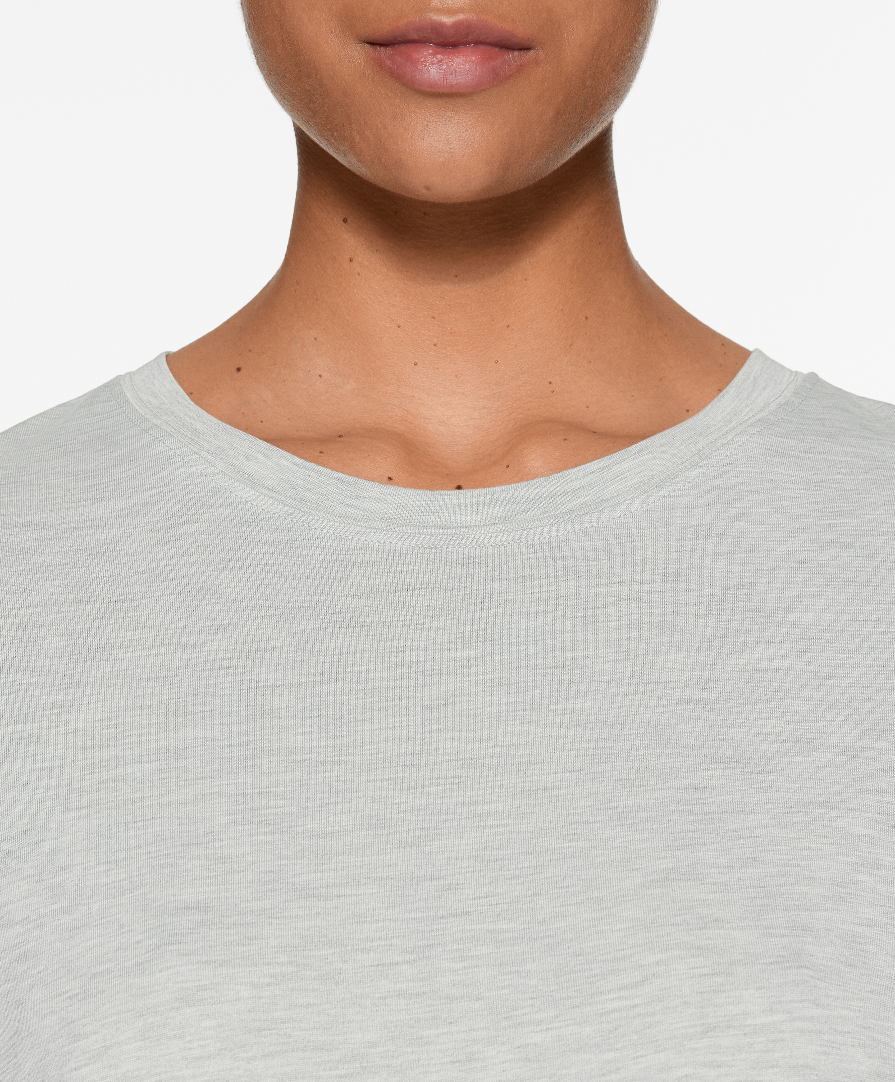 Modal blend short-sleeved T-shirt