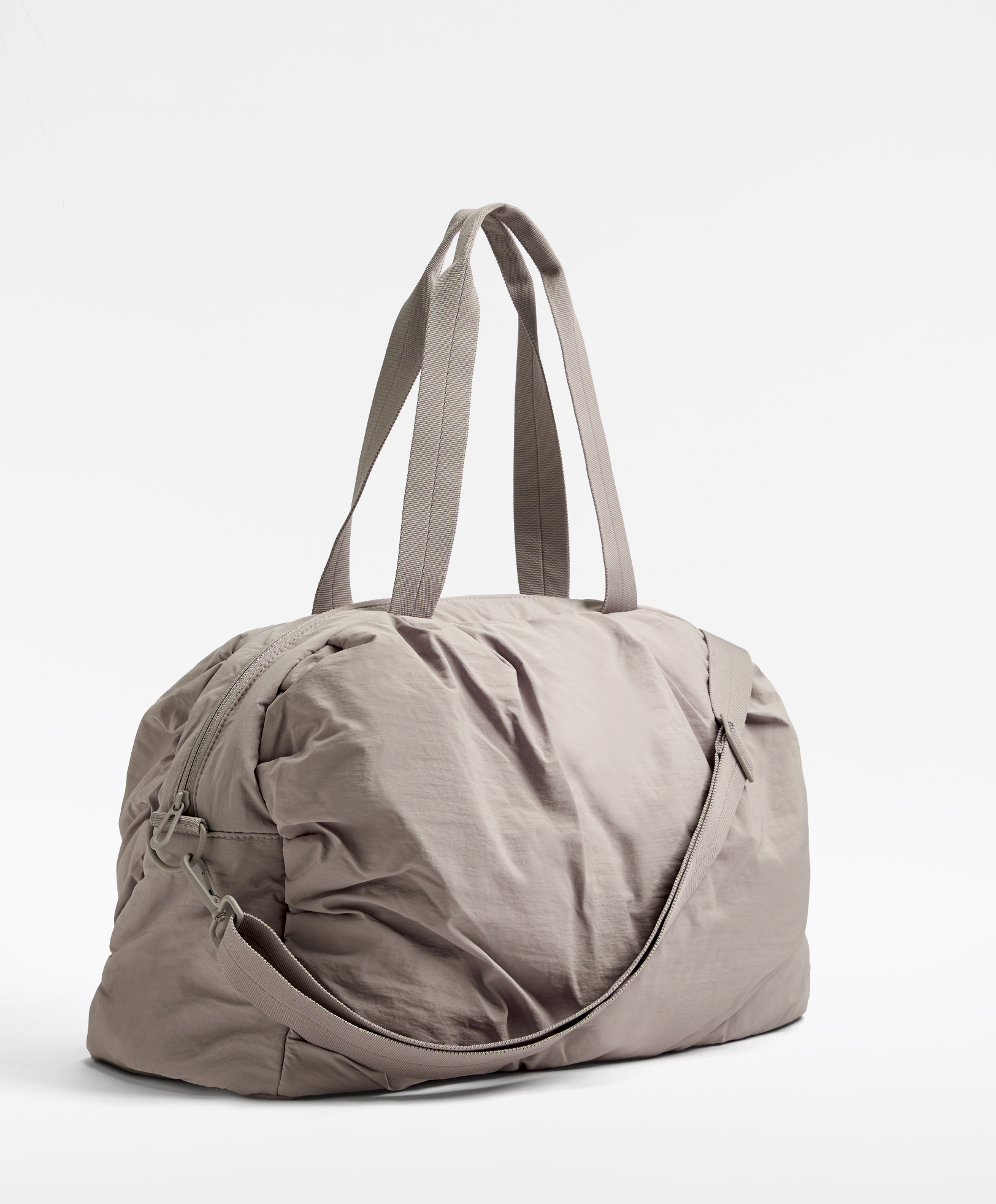 Ruched technical bag