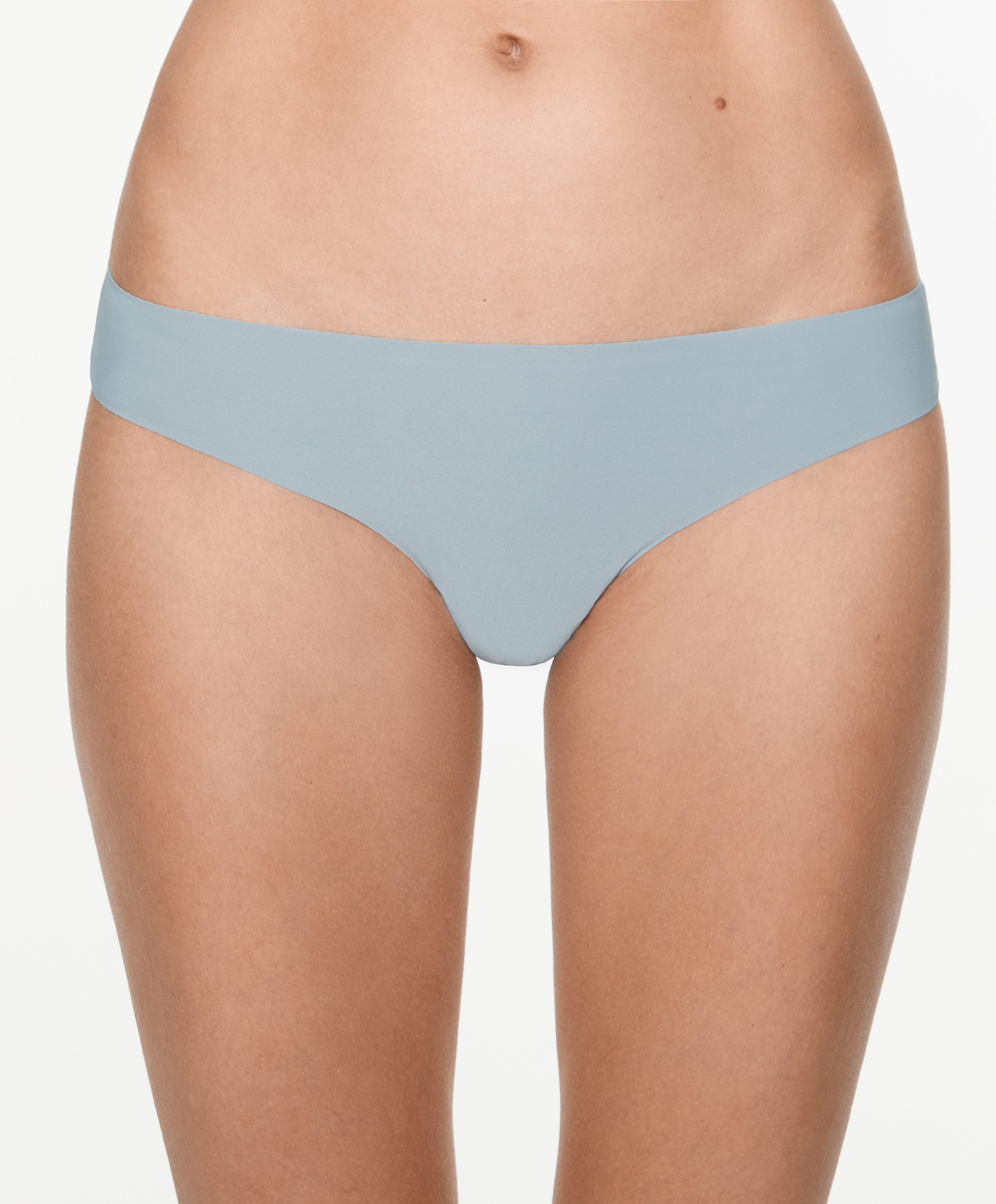 5 laser-cut polyamide blend thongs