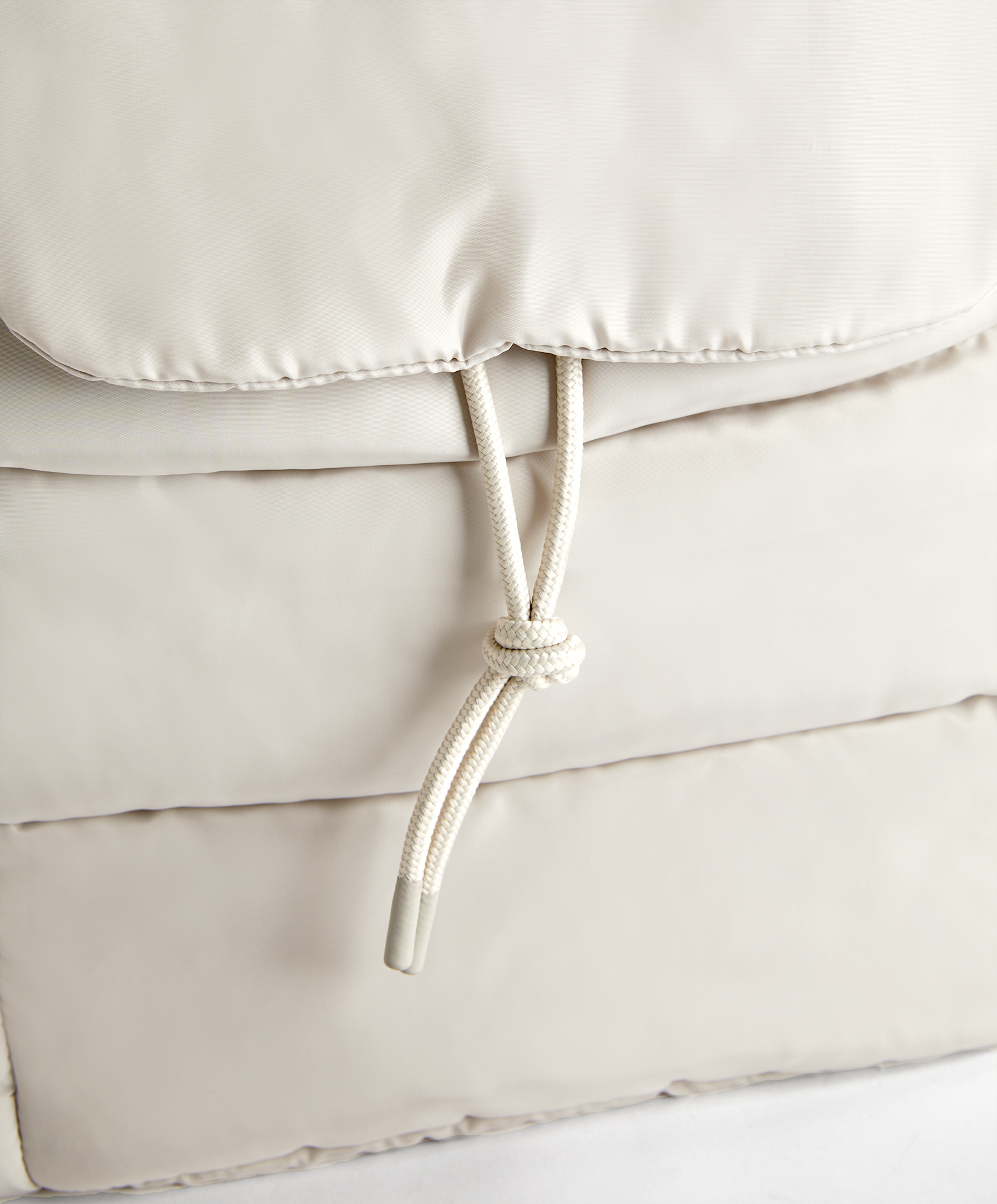 Quilted backpack