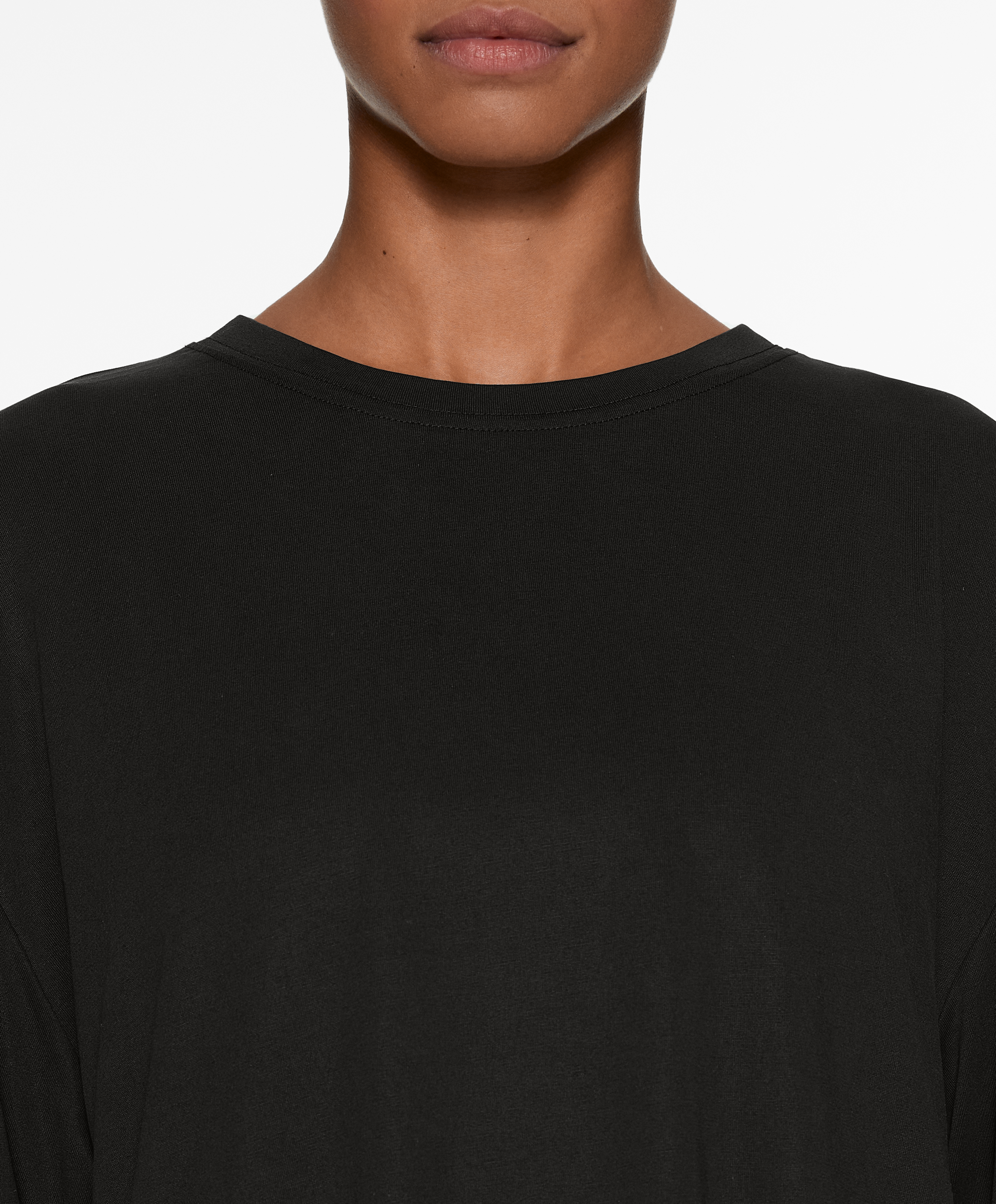 Modal blend short-sleeved T-shirt