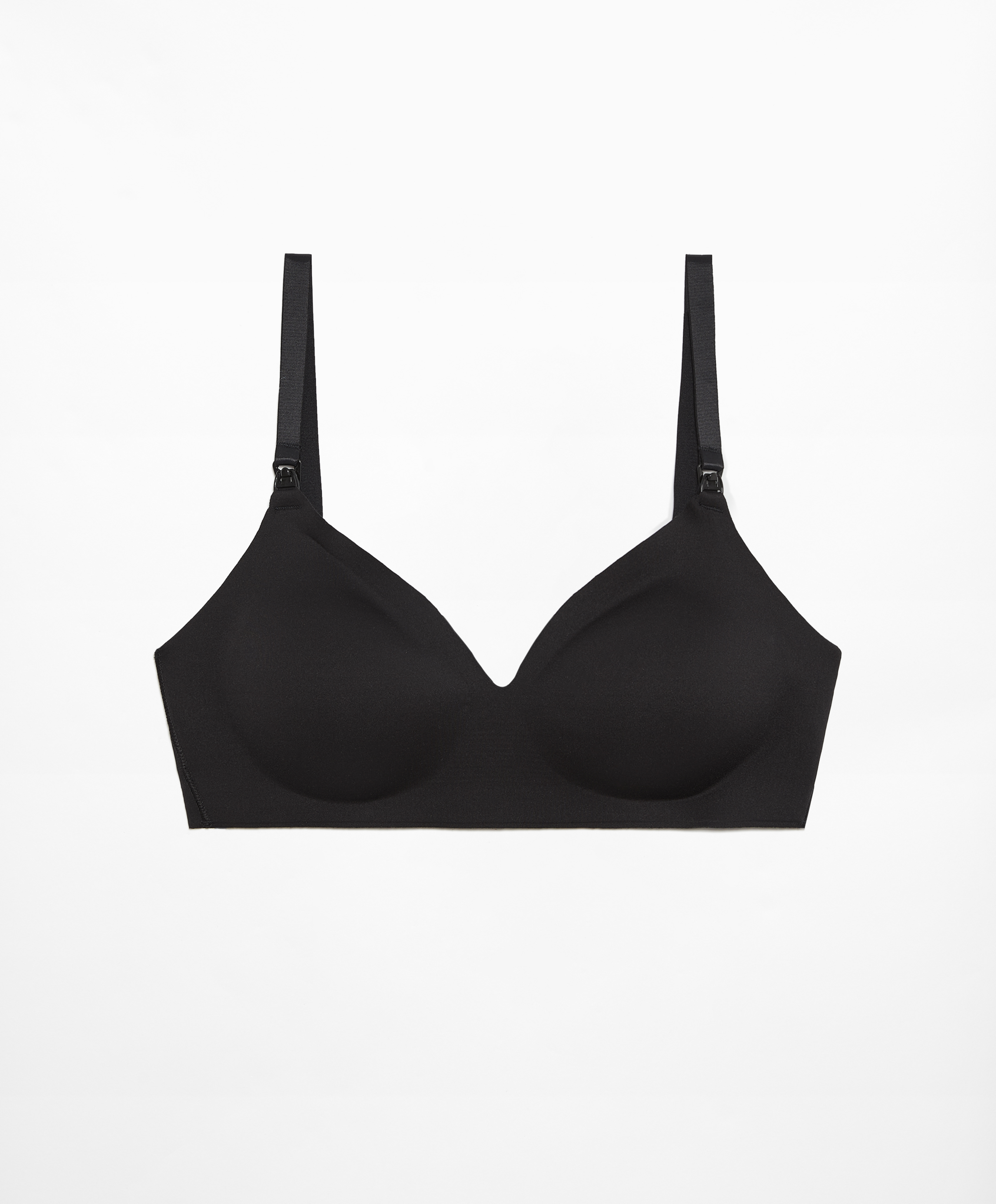 Invisible triangle nursing bra