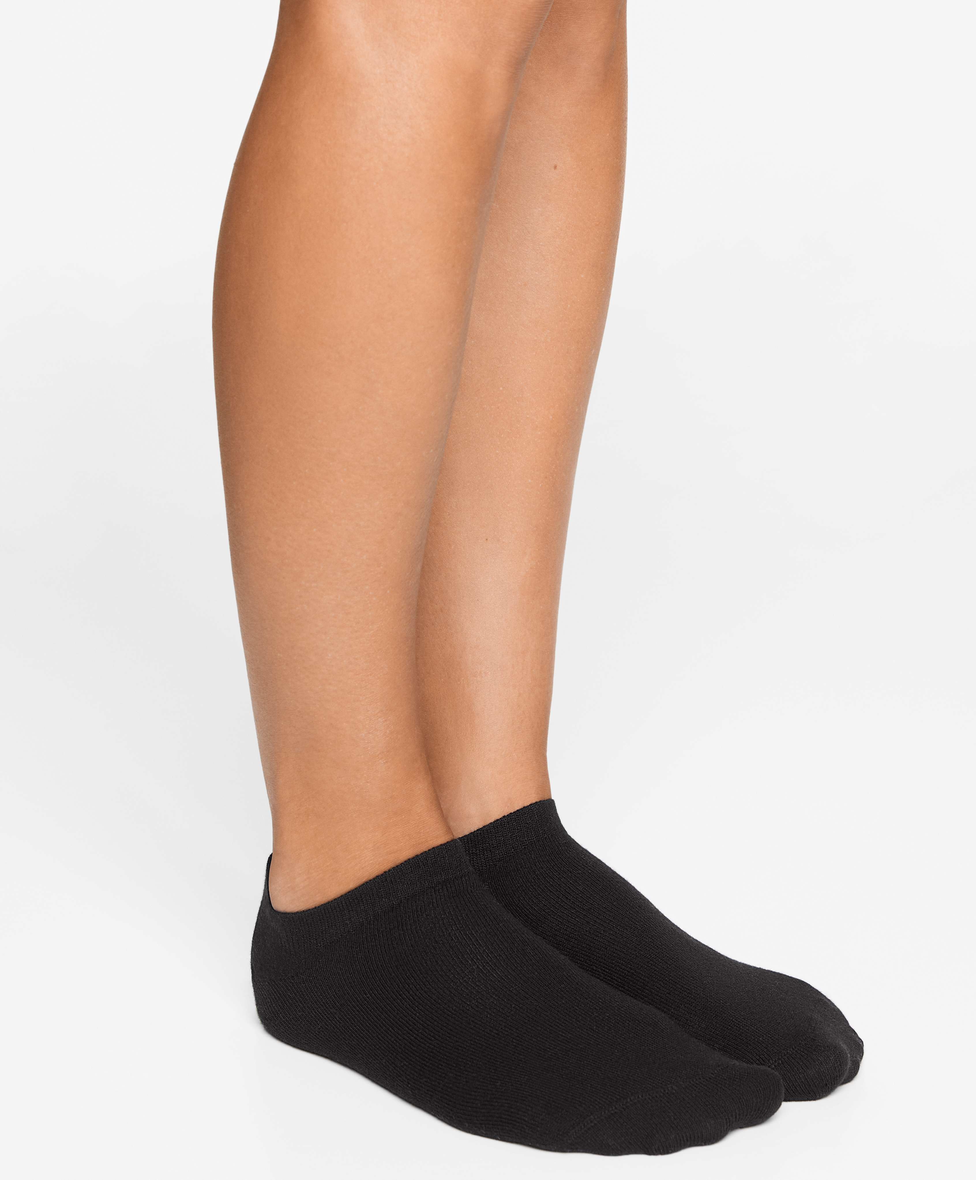 5 pairs of tab cotton blend sports sneaker socks