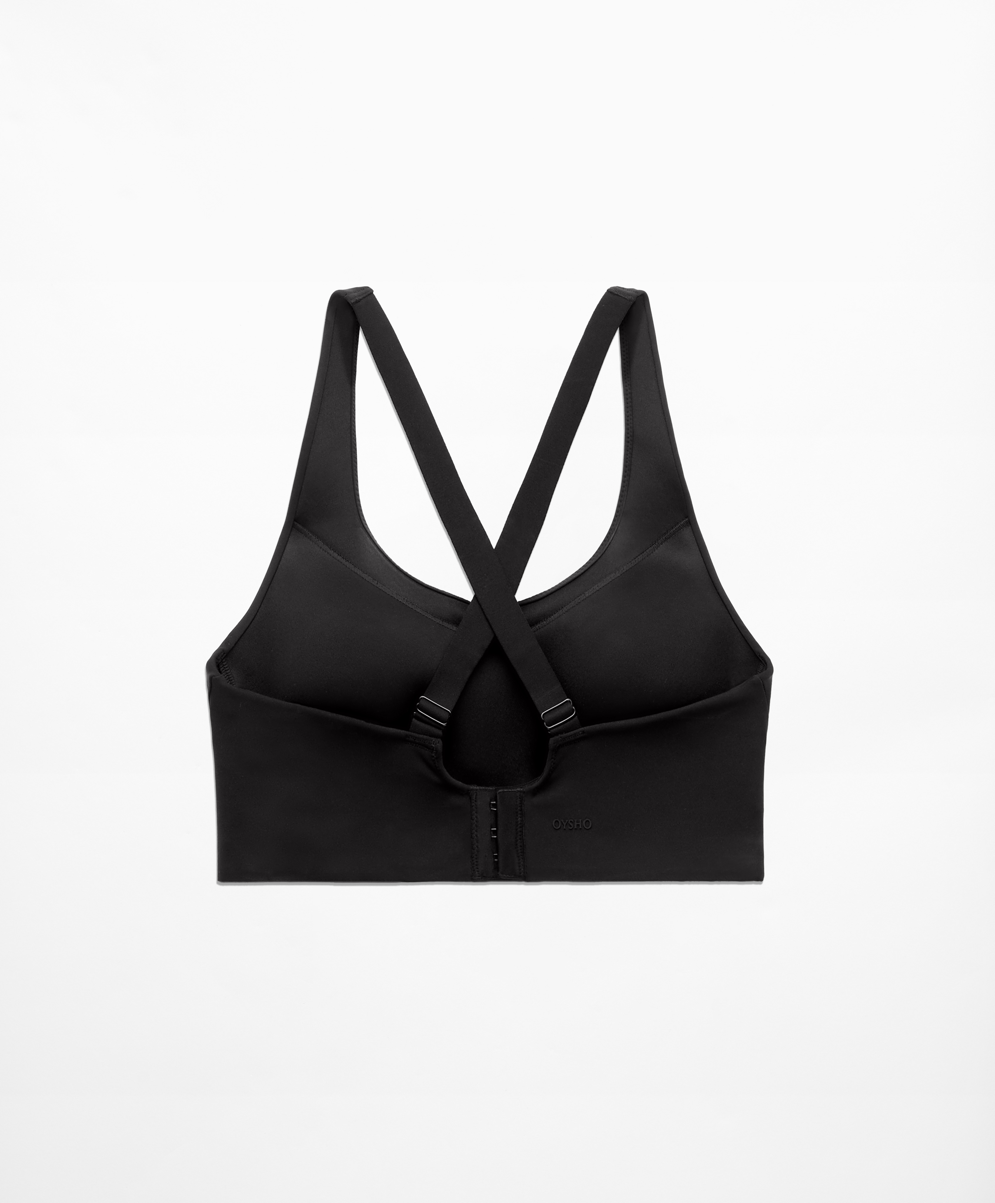 Firm support compressive sports bra