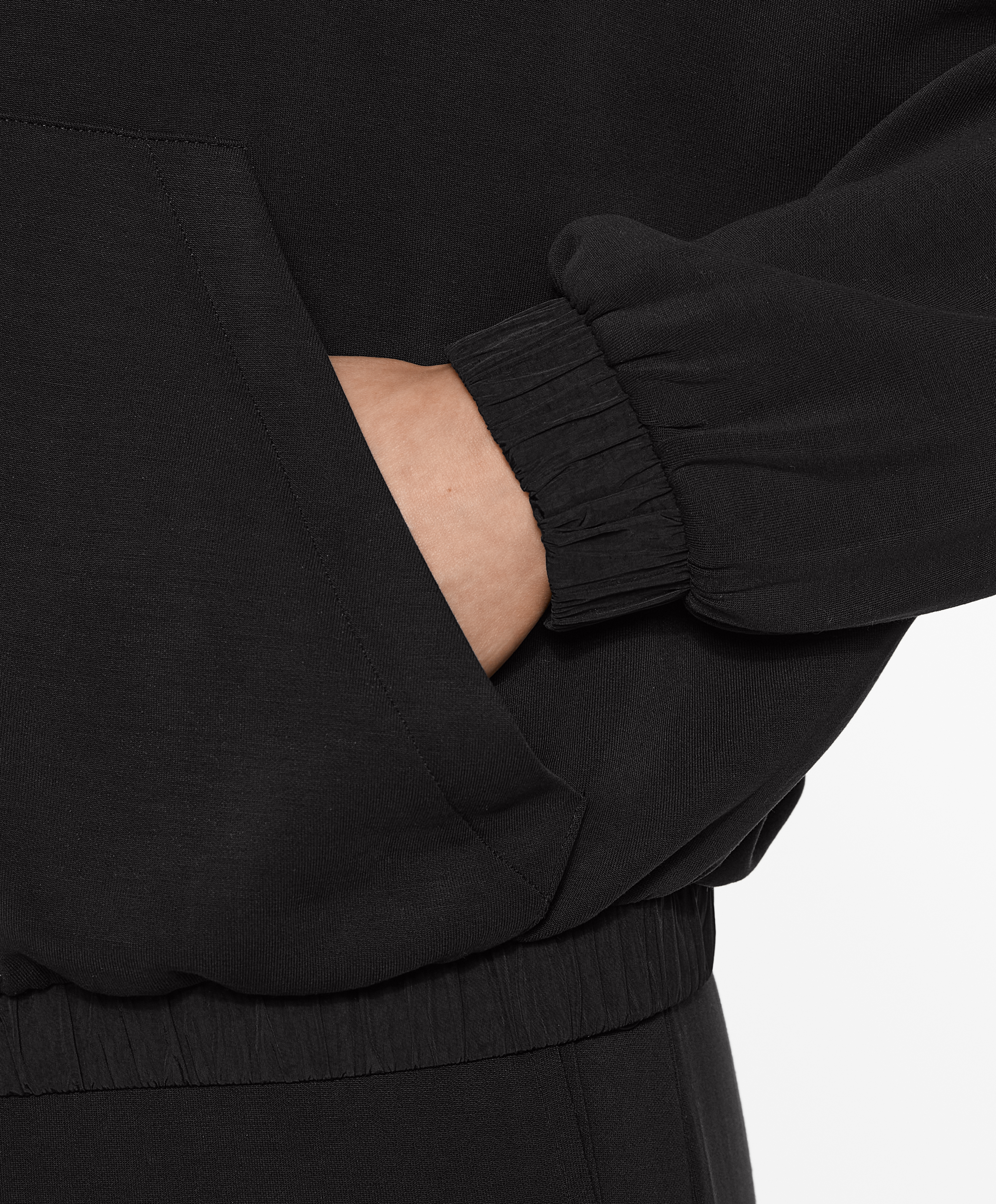 Zip-through modal jacket