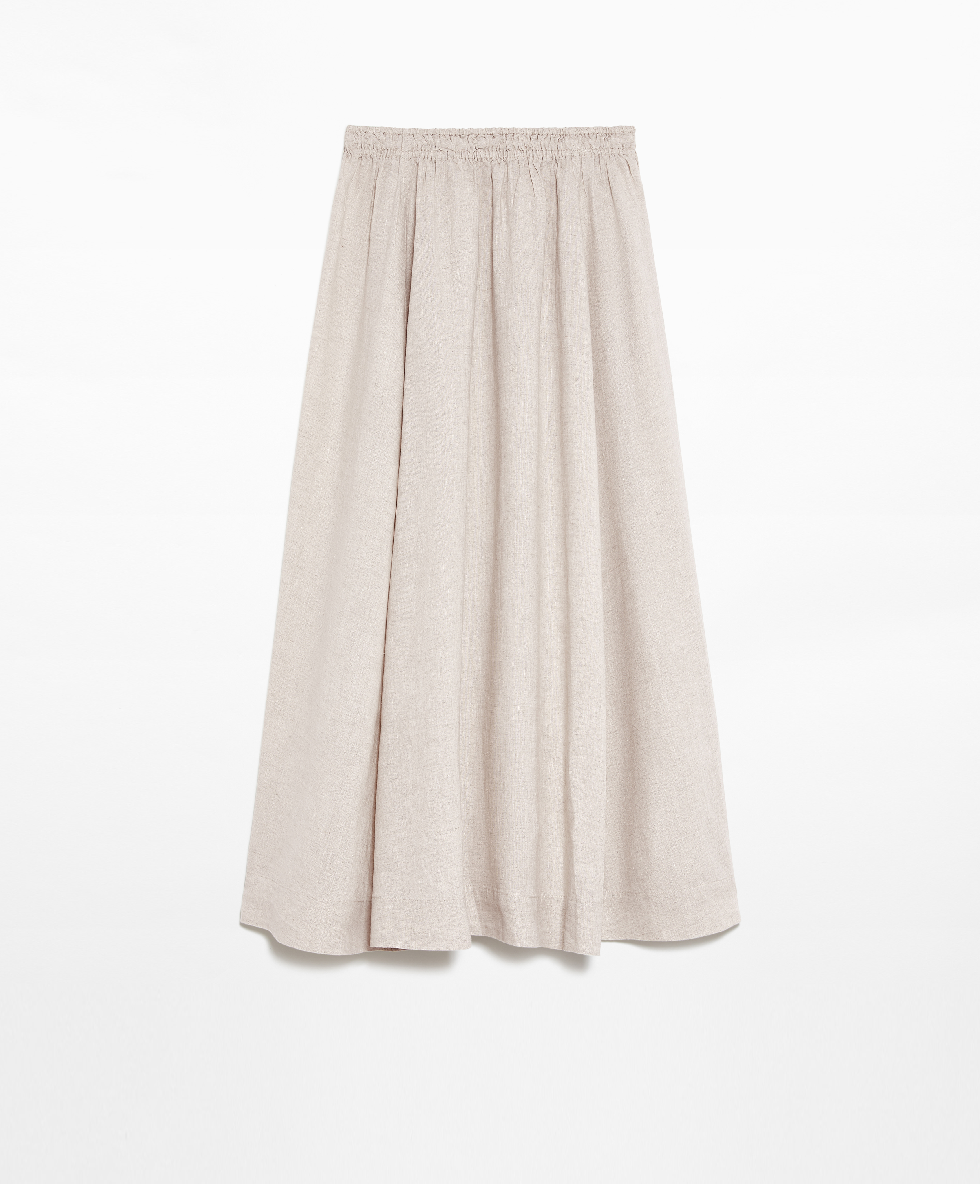 Long 100% linen skirt