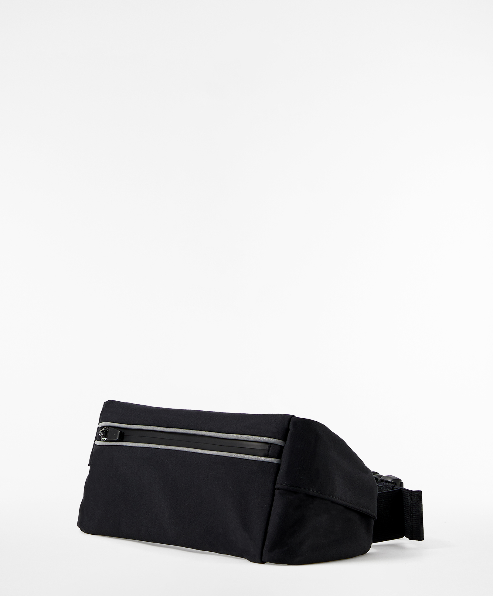 Water-repellent, adjustable running belt bag