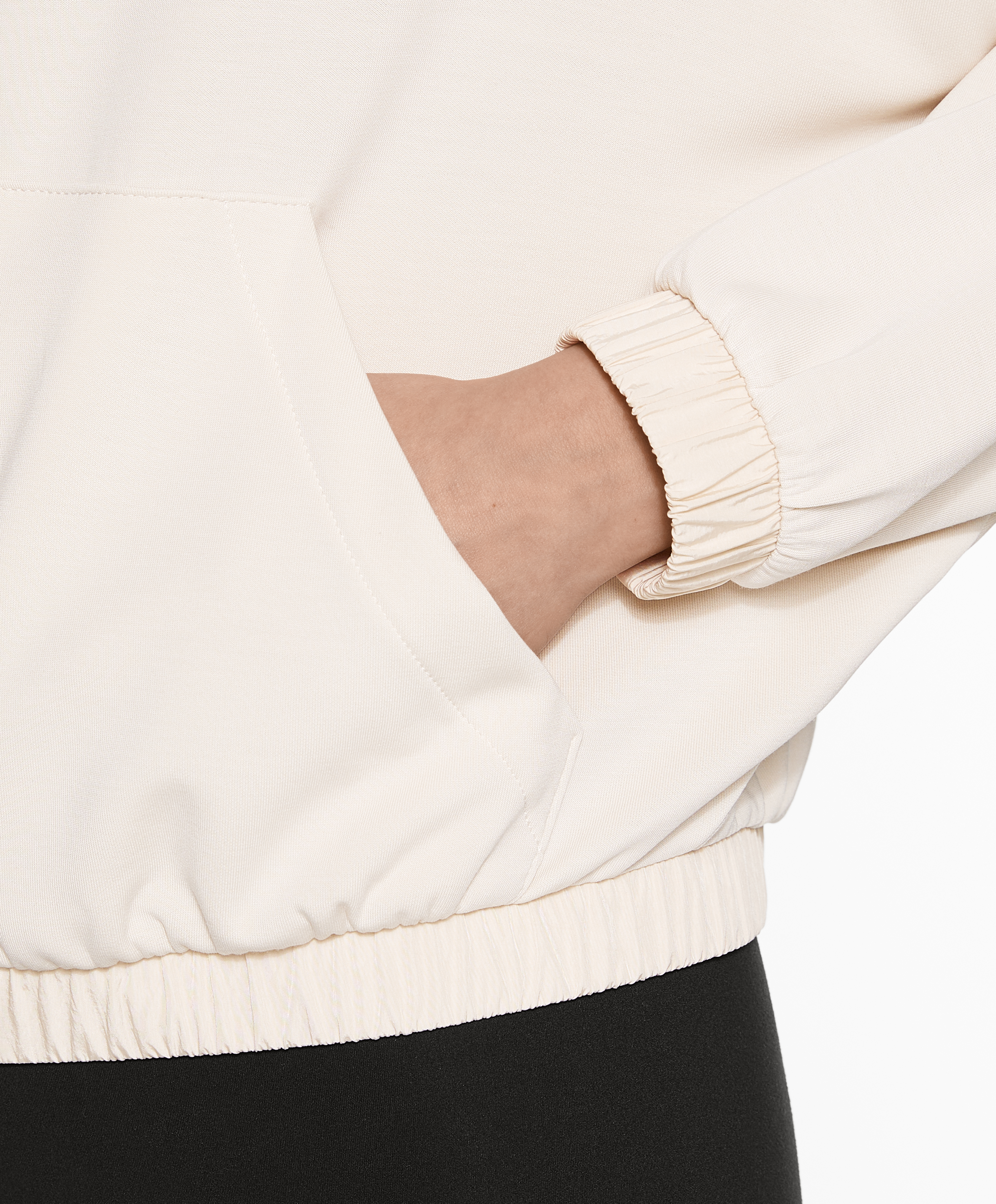 Zip-through modal jacket