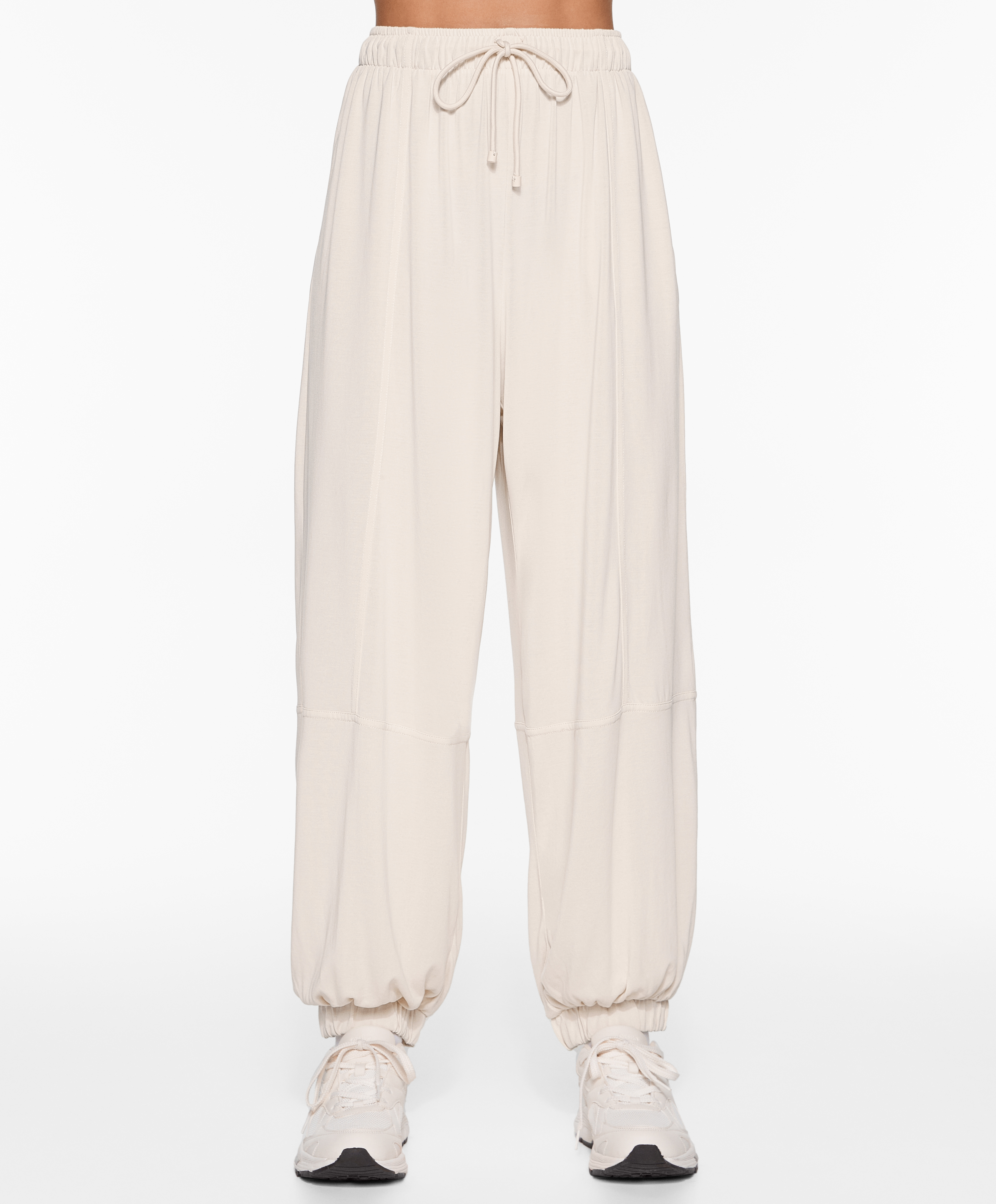 Extra-wide joggers with modal