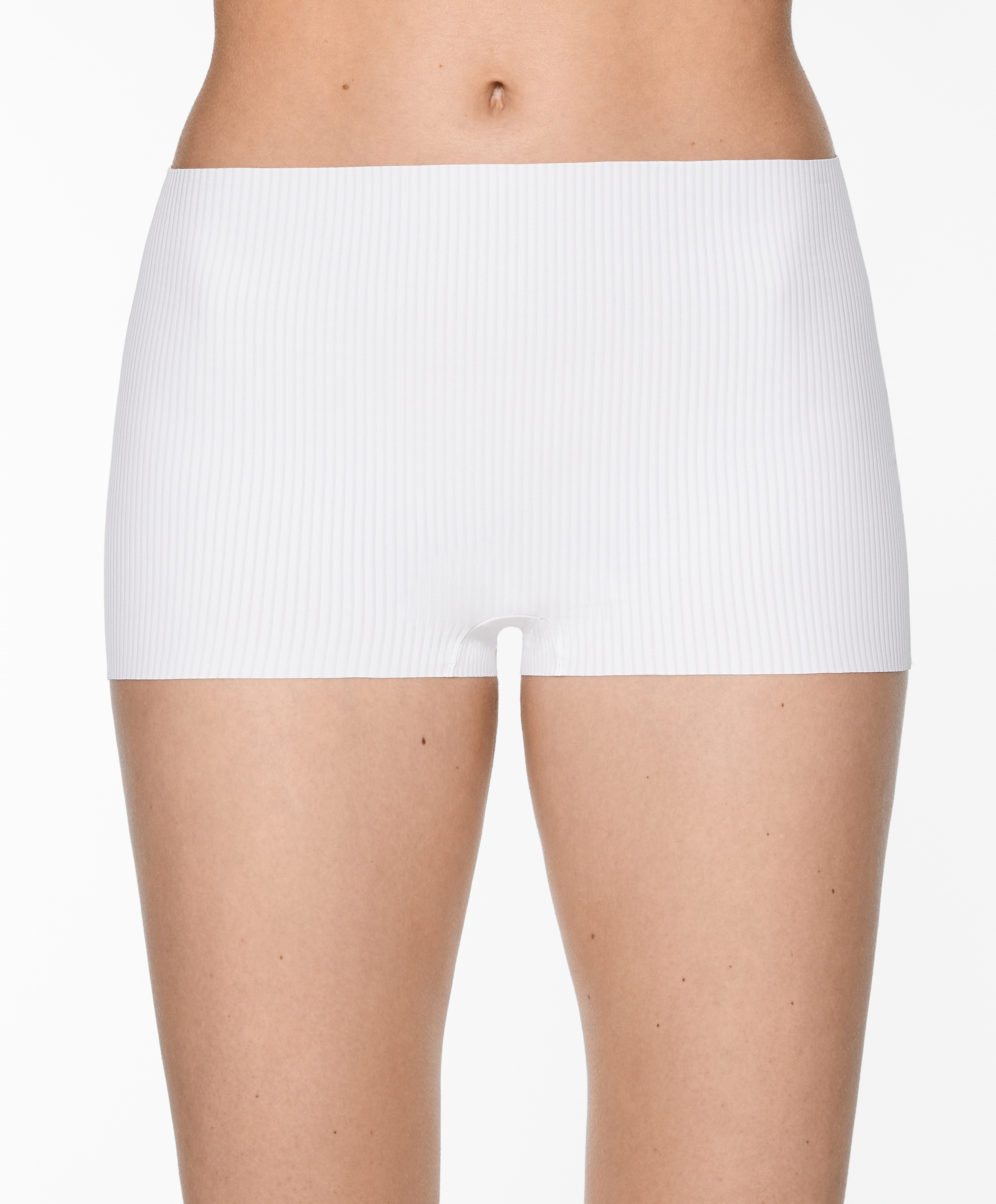 Invisible micro rib hot pants