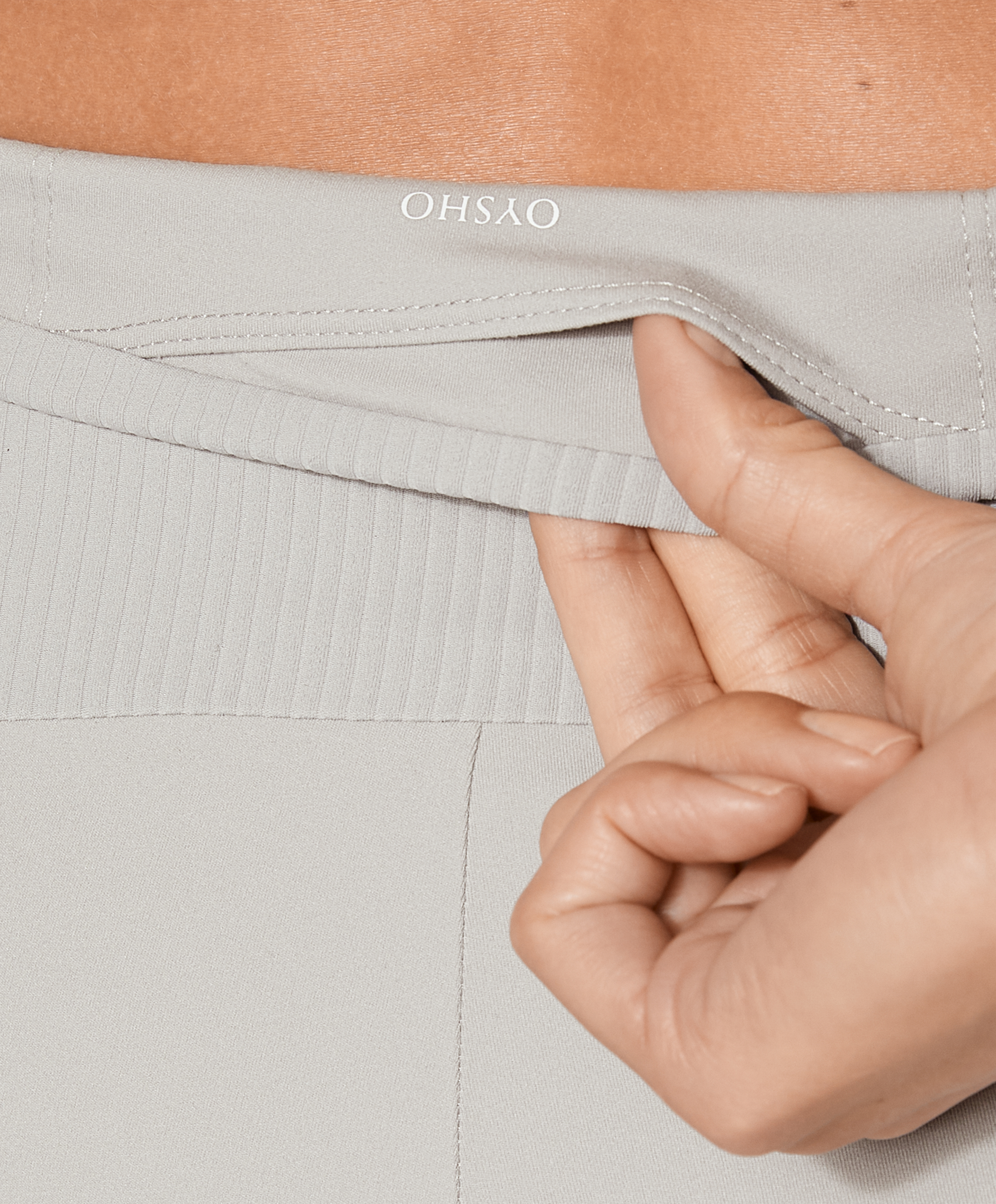 Comfortlux high-rise rib 20 cm cycle leggings