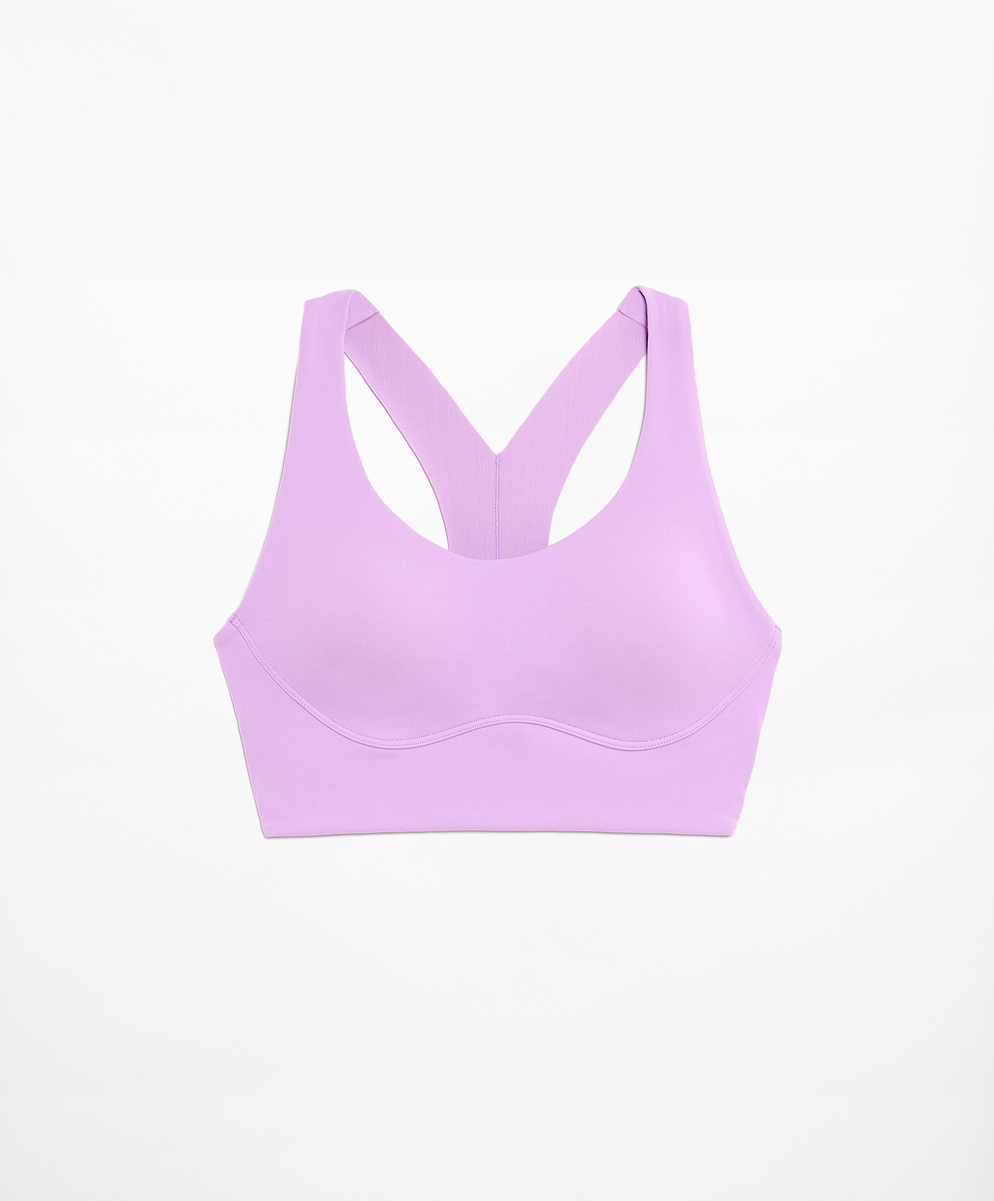 Medium-support compressive bra