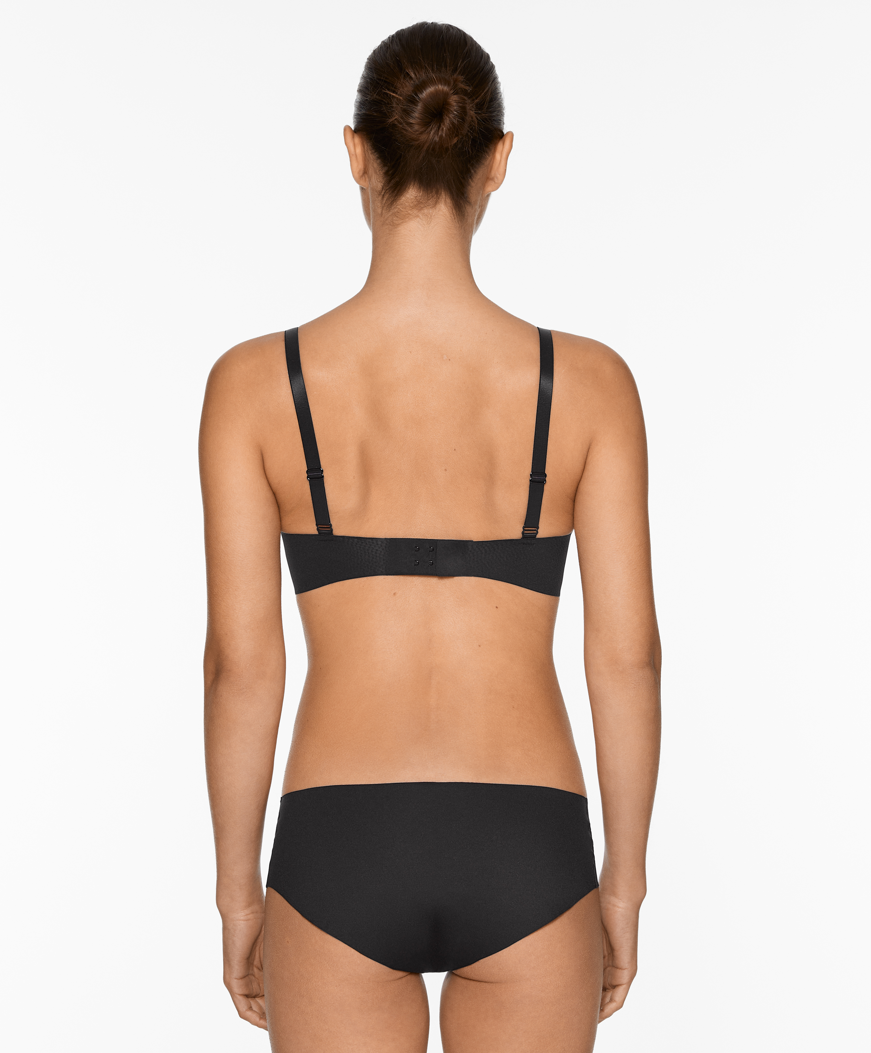 Invisible triangle nursing bra