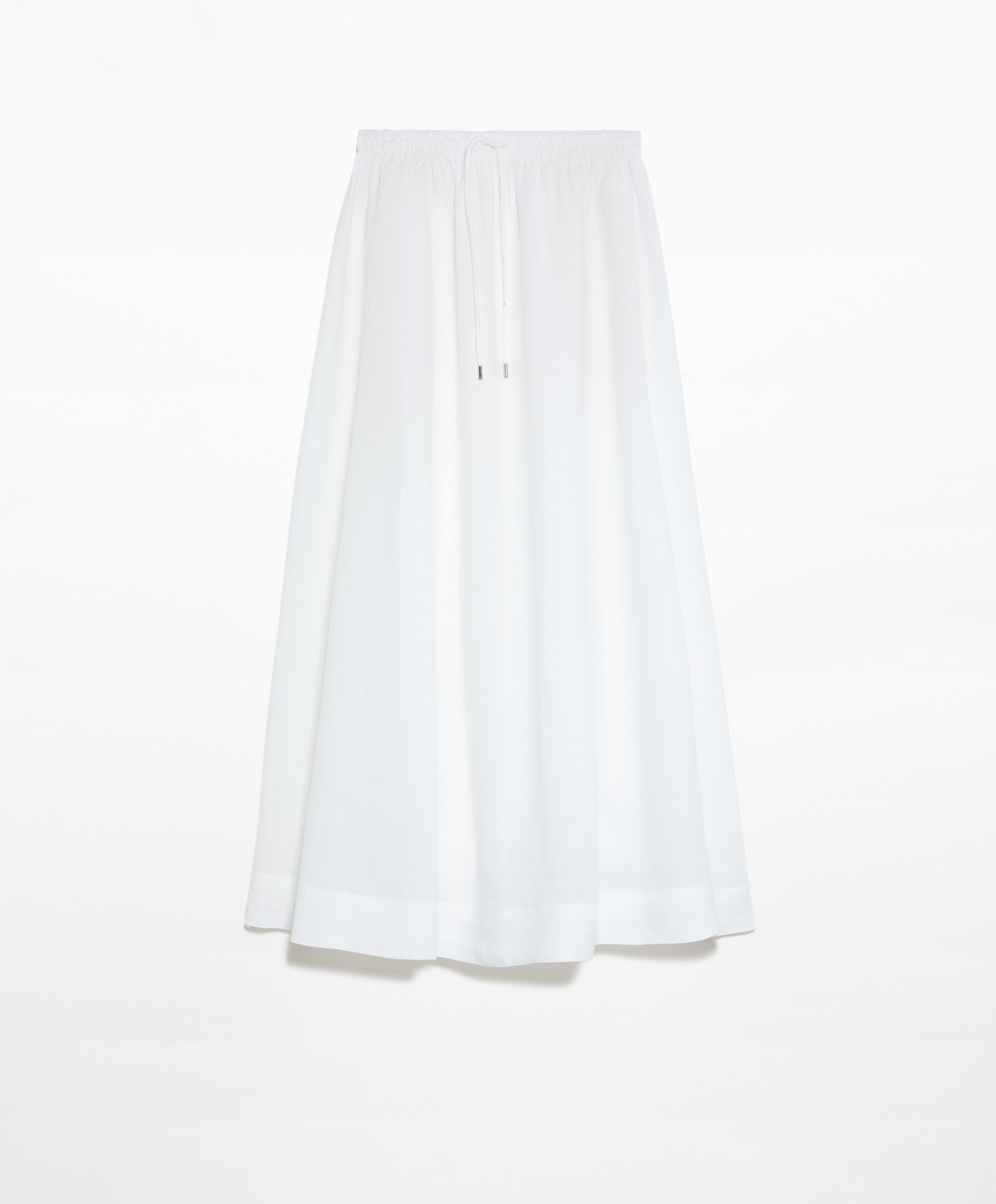Long 100% linen skirt