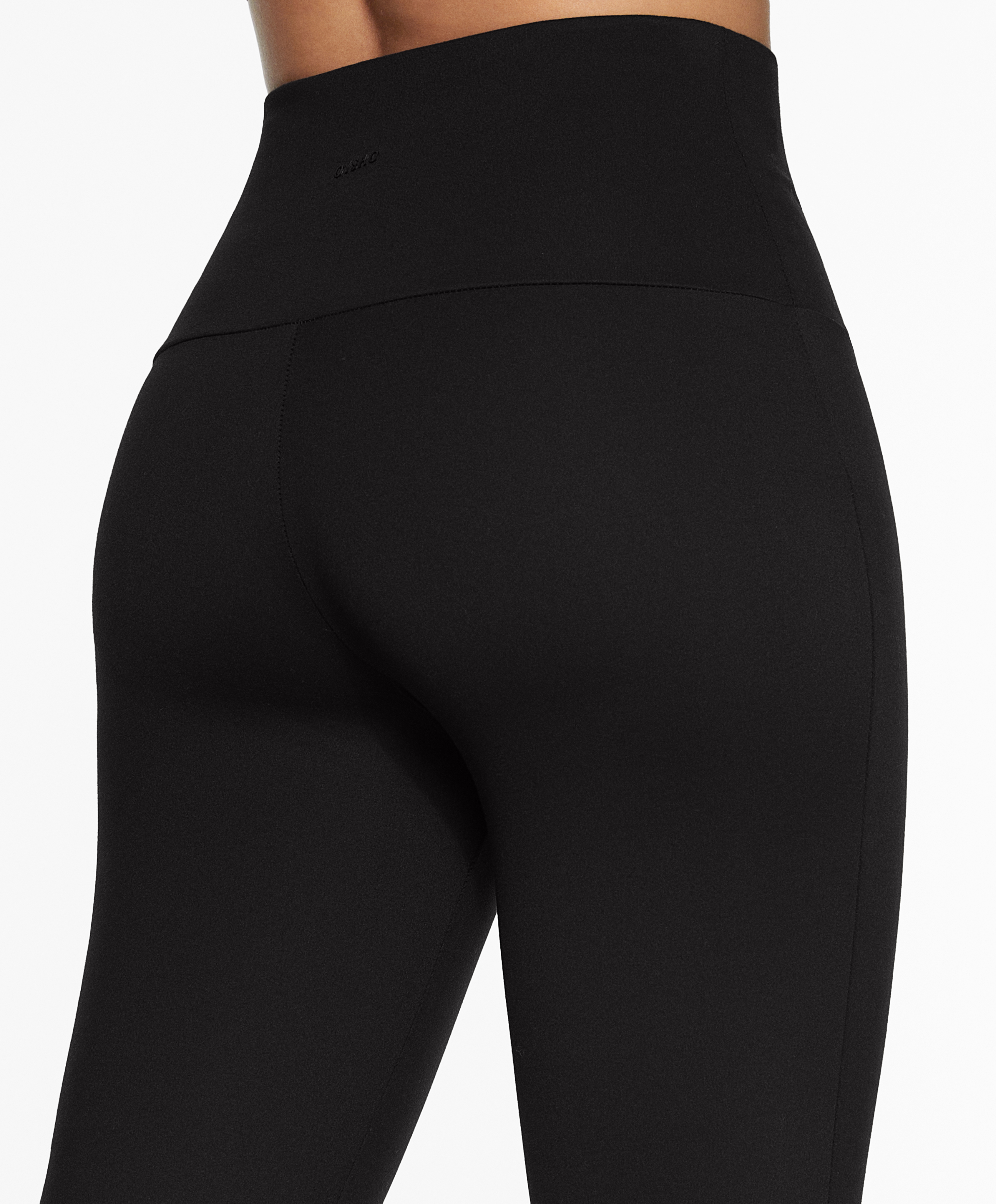 High-rise comfortlux flare trousers