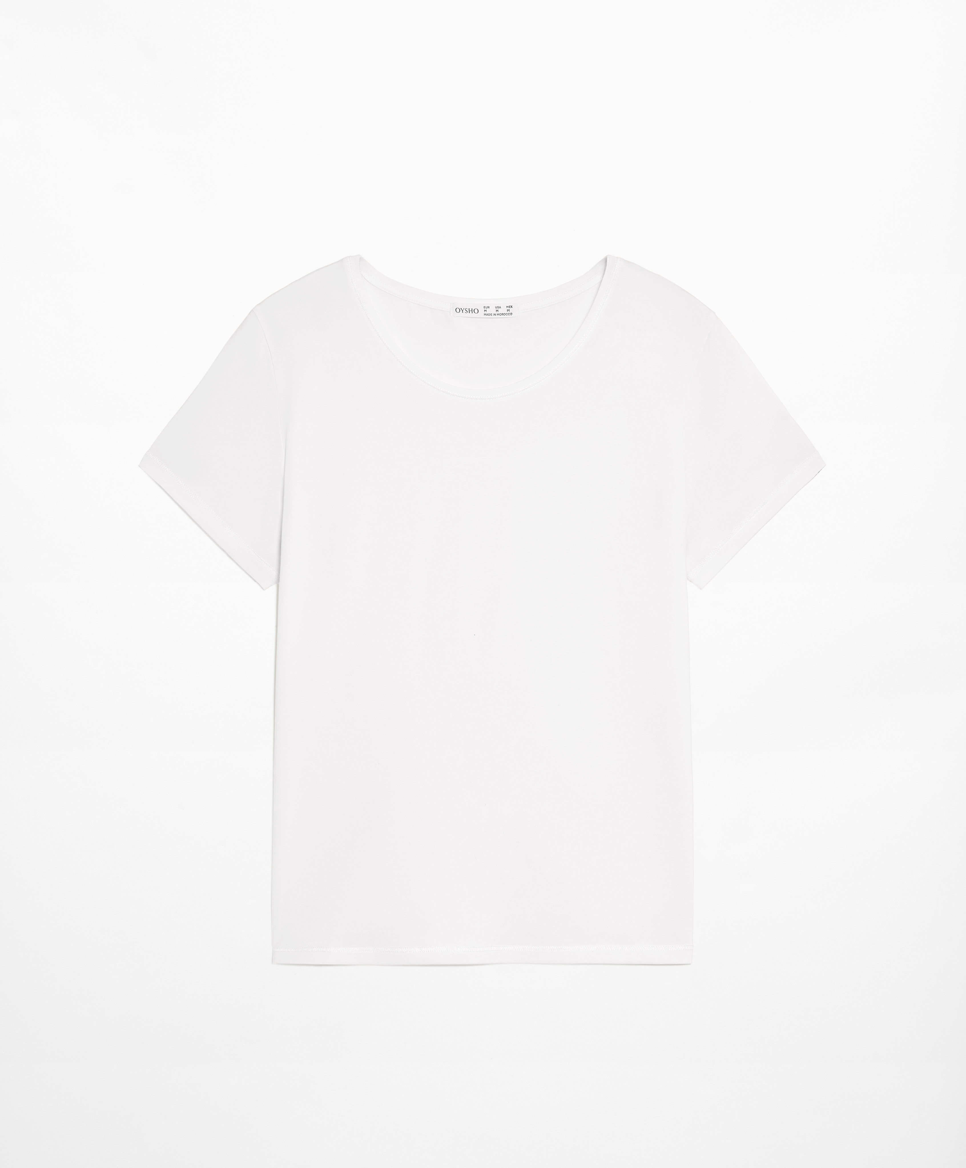 Short sleeve lyocell blend T-shirt