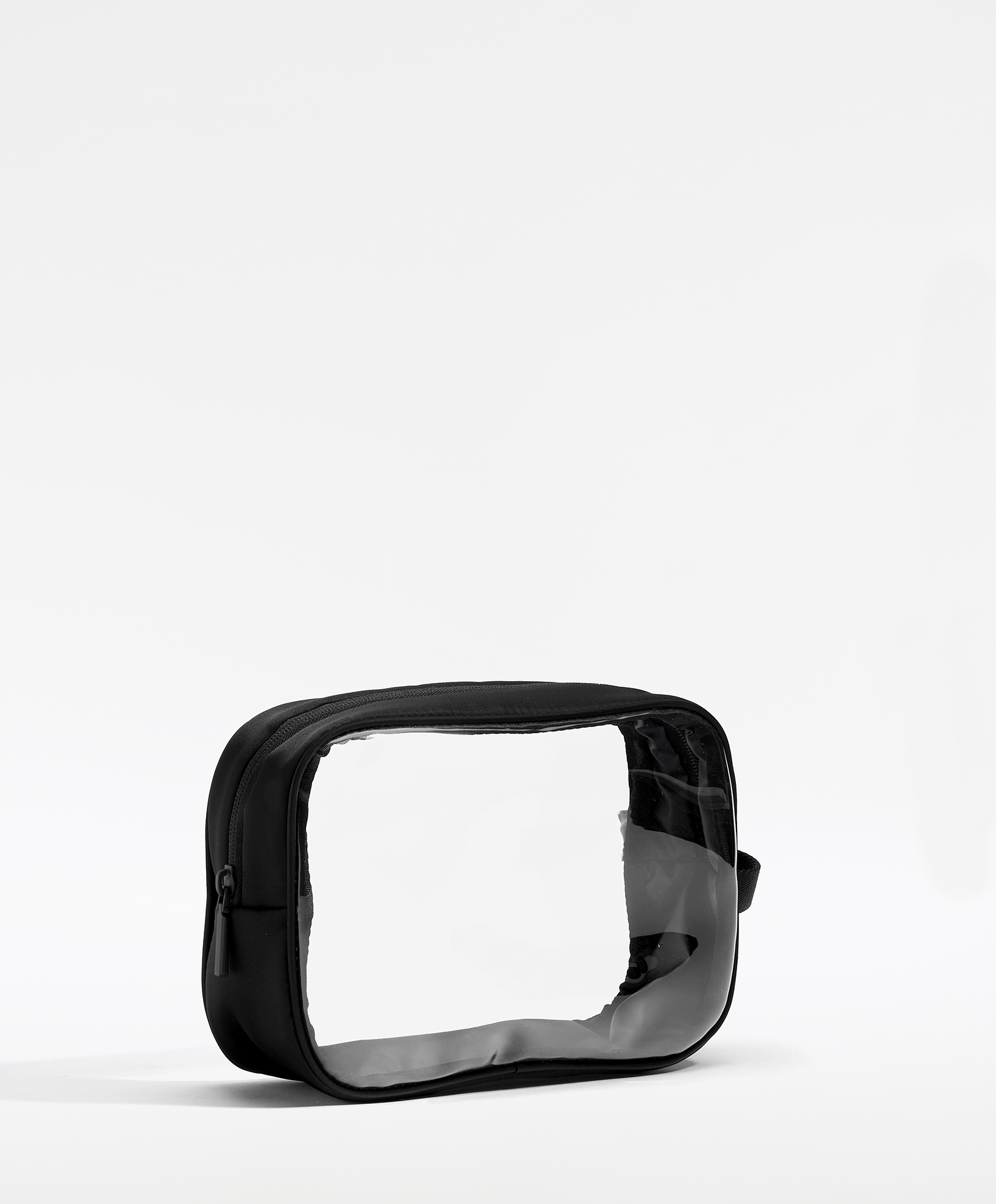 Transparent toiletry bag