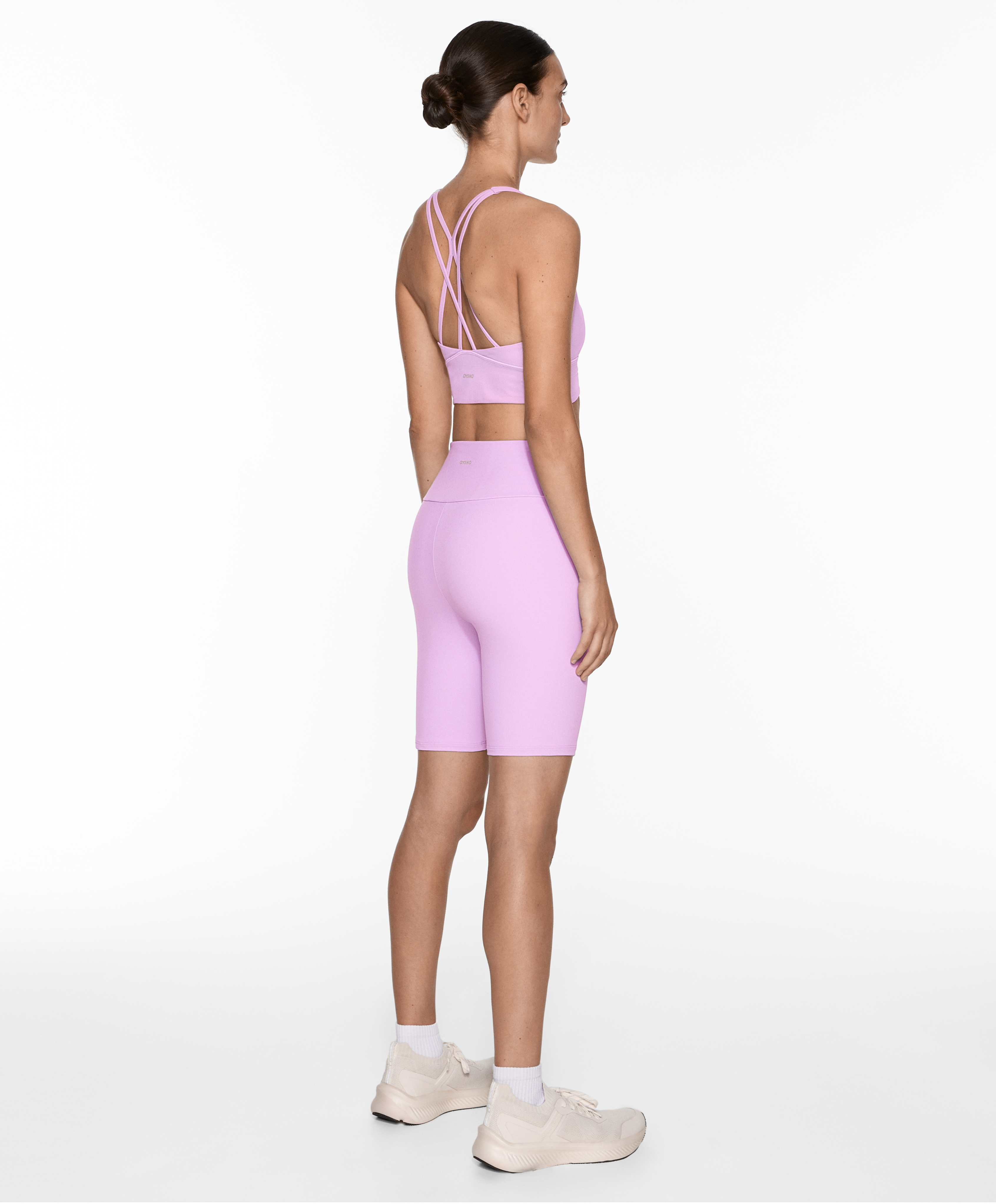 Comfortlux high-rise 20cm biker leggings