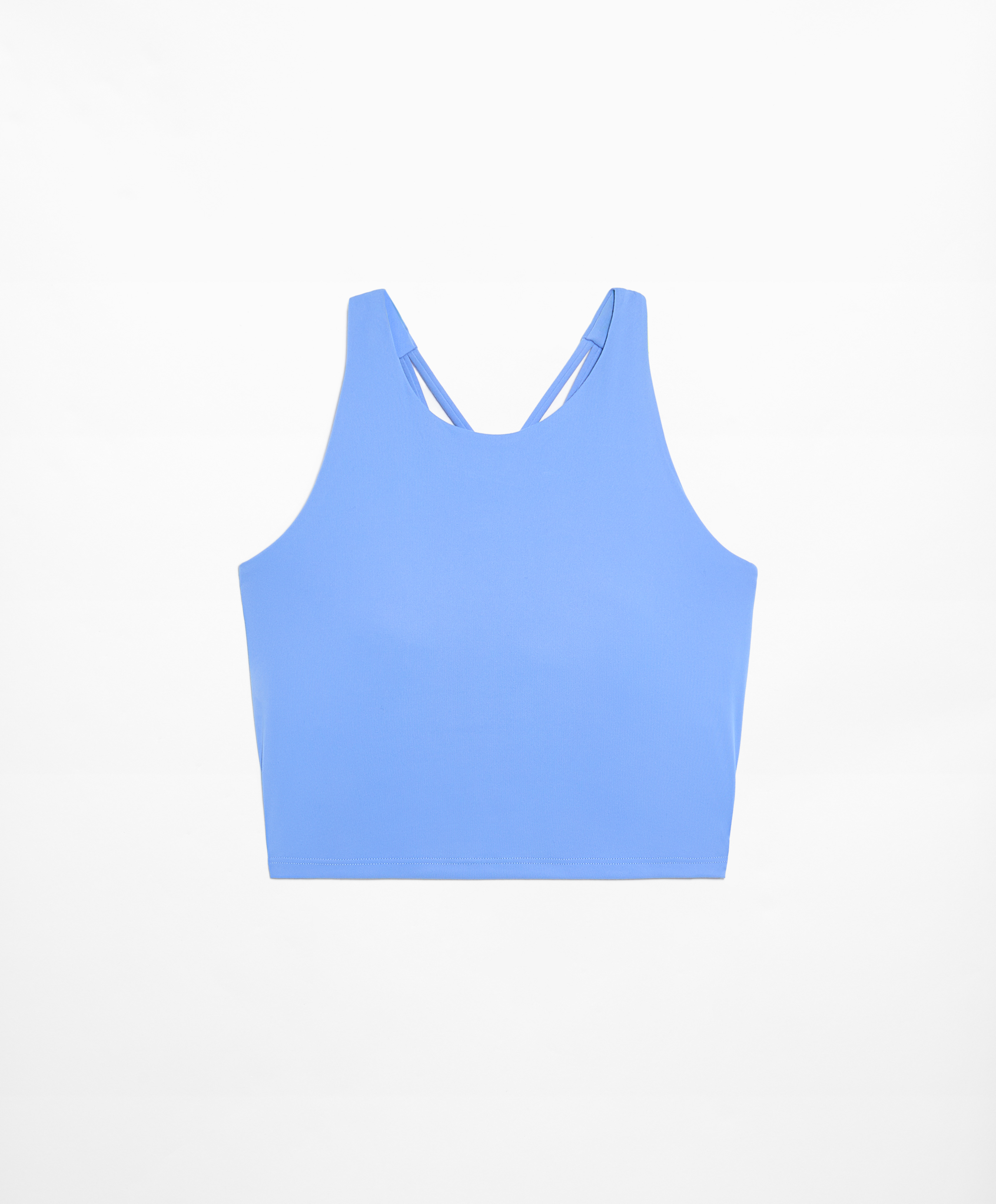 Comfortlux strap tank top with cups