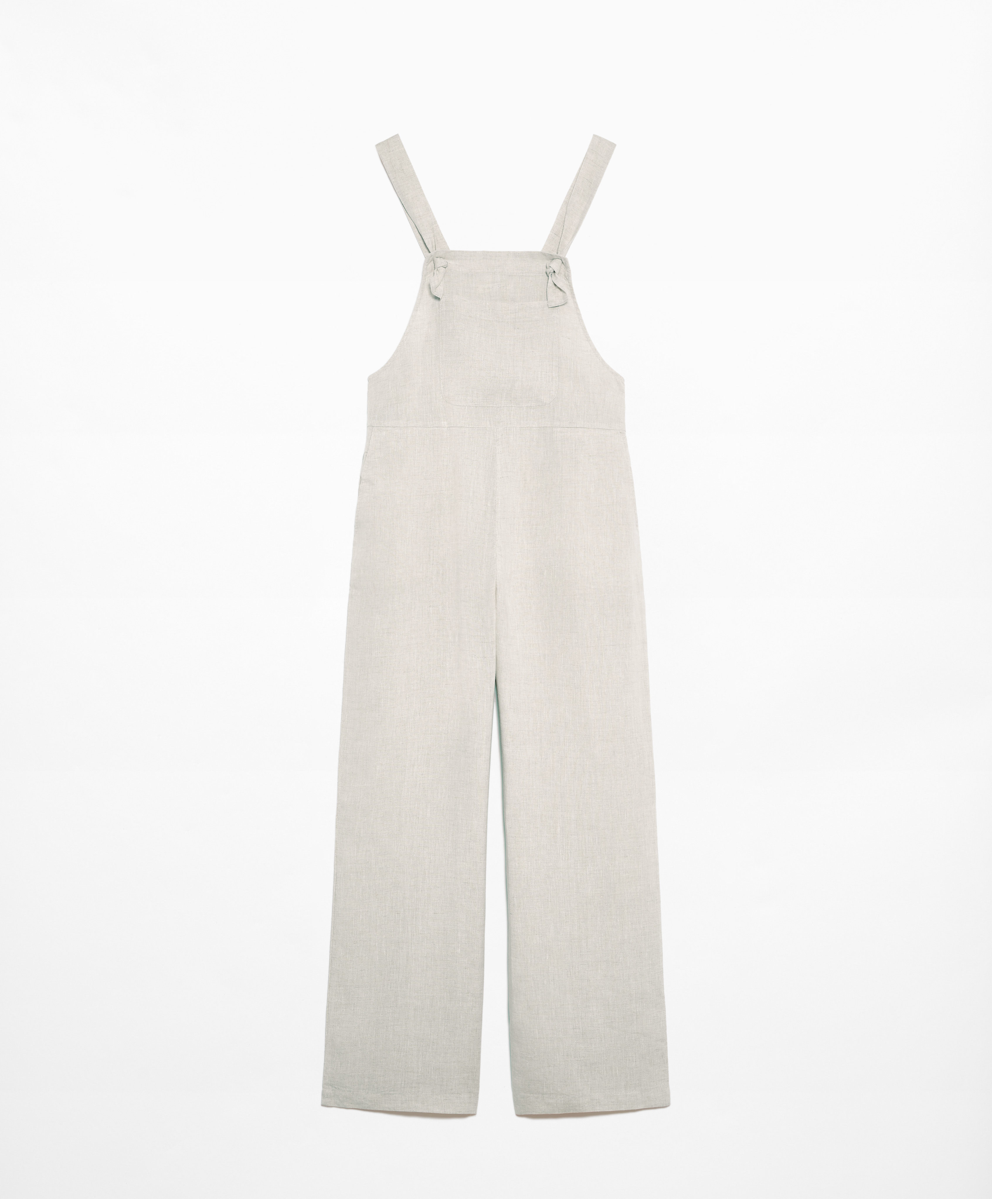 100% linen strappy jumpsuit