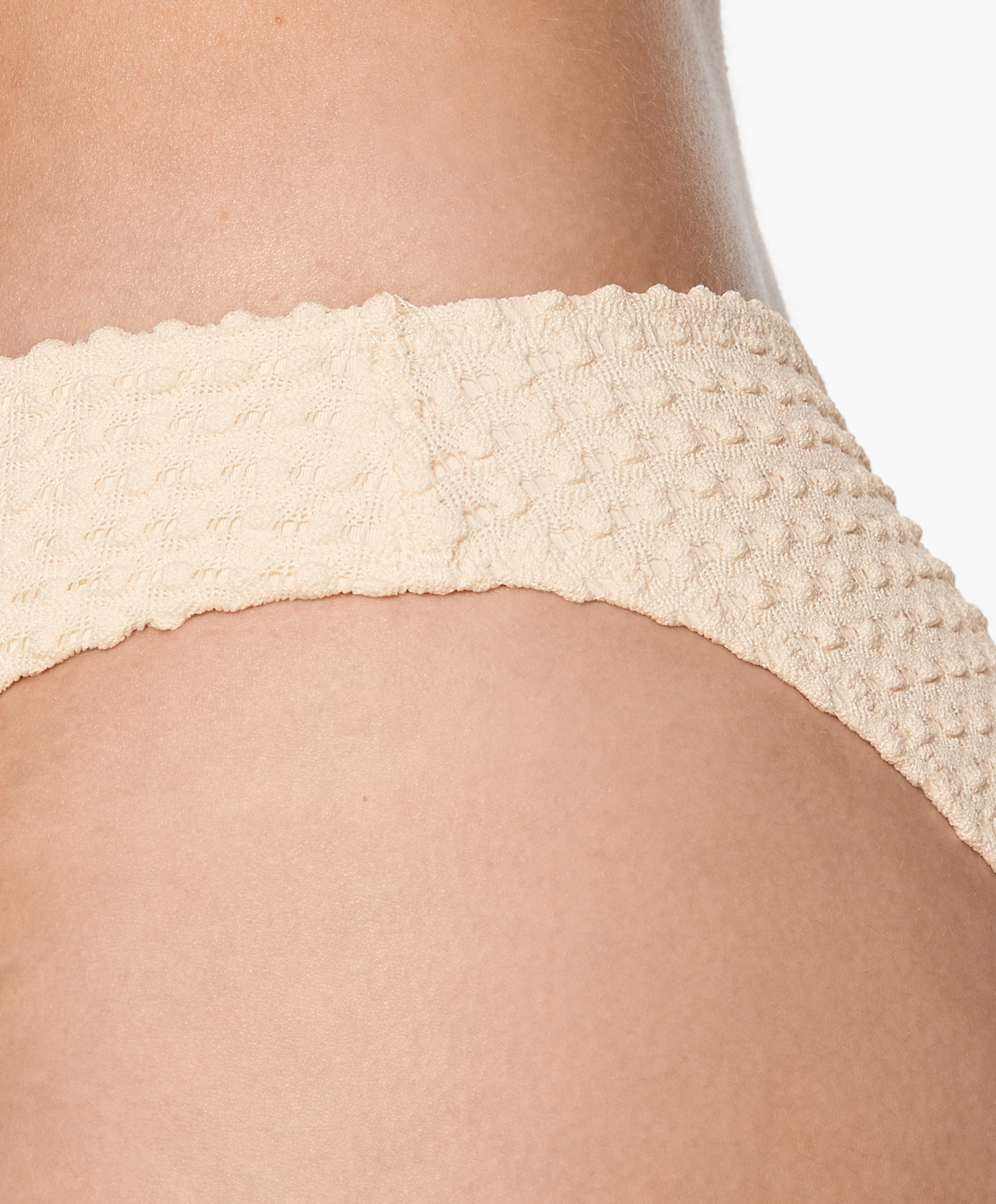 Bubble textured classic bikini briefs