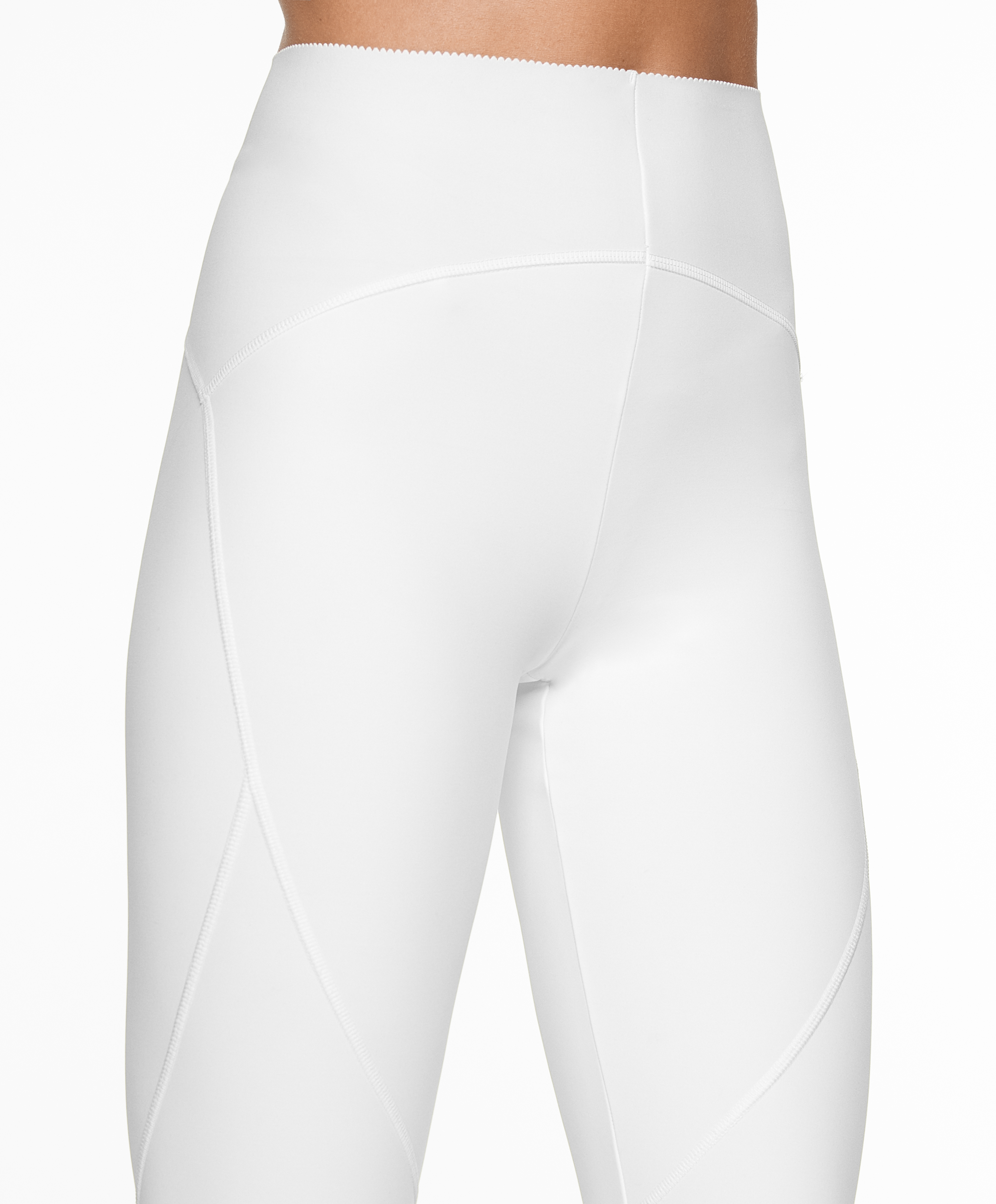 Basic compressive ankle-length leggings