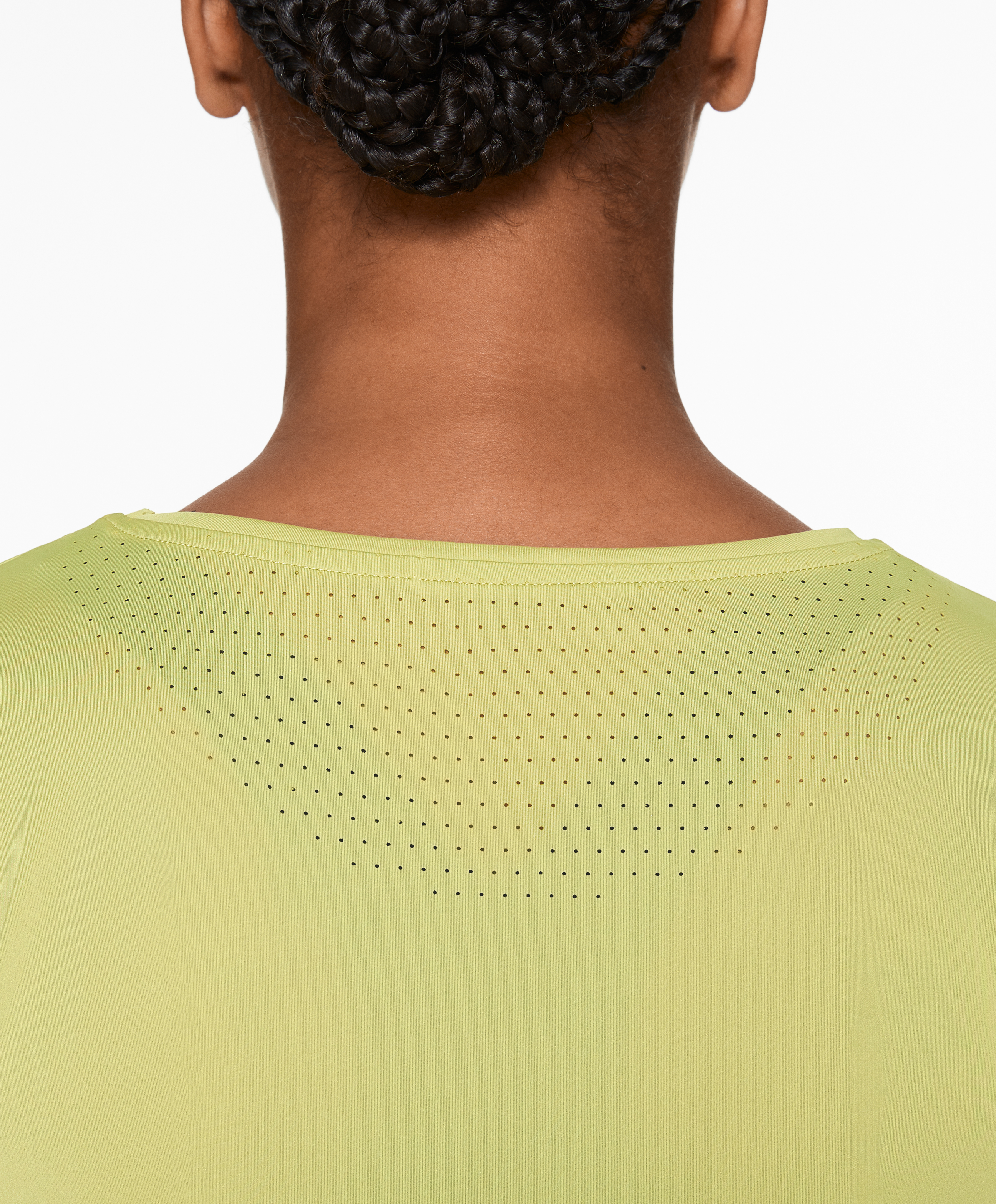 Fitted short-sleeved technical T-shirt