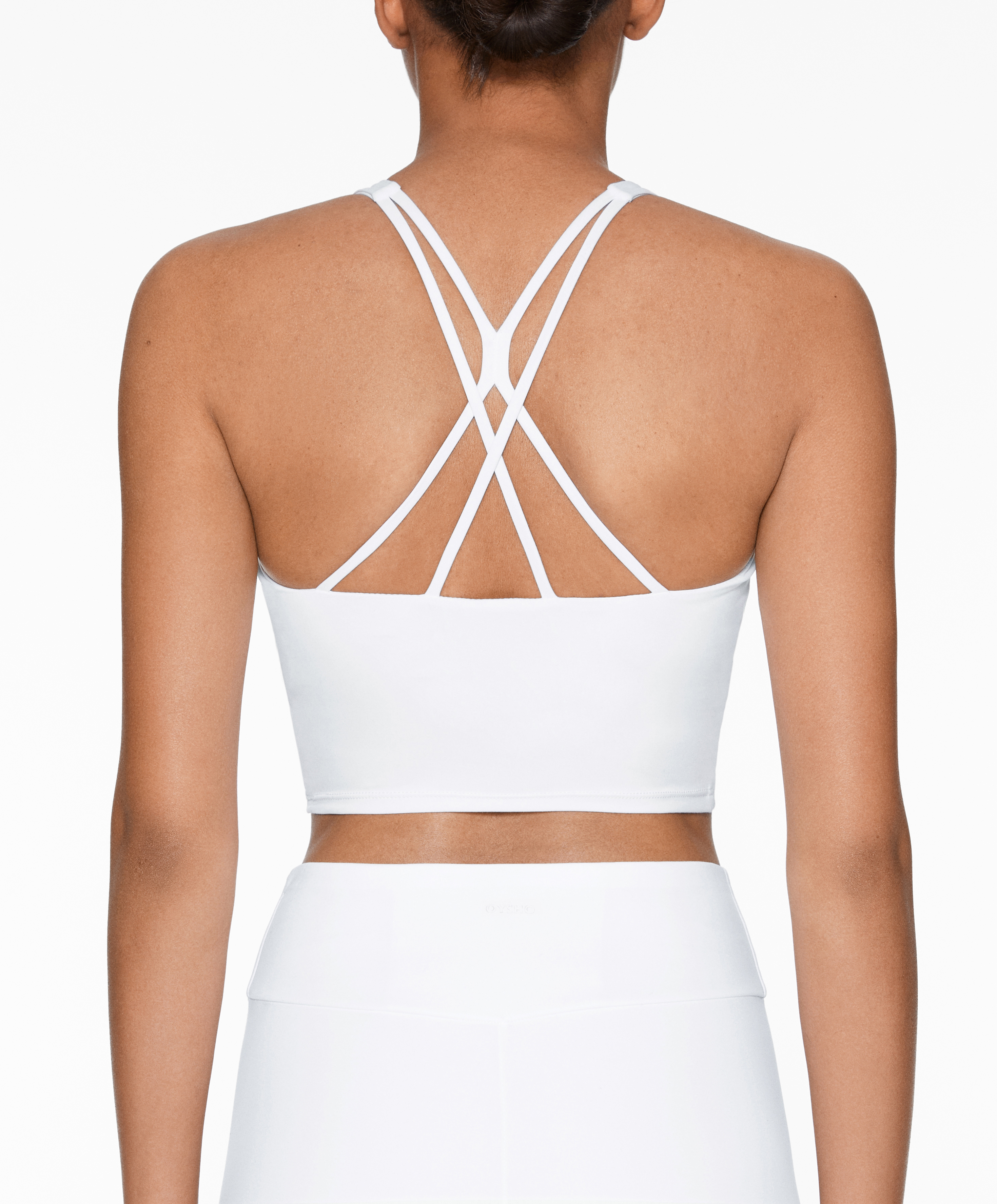 Comfortlux strap tank top with cups