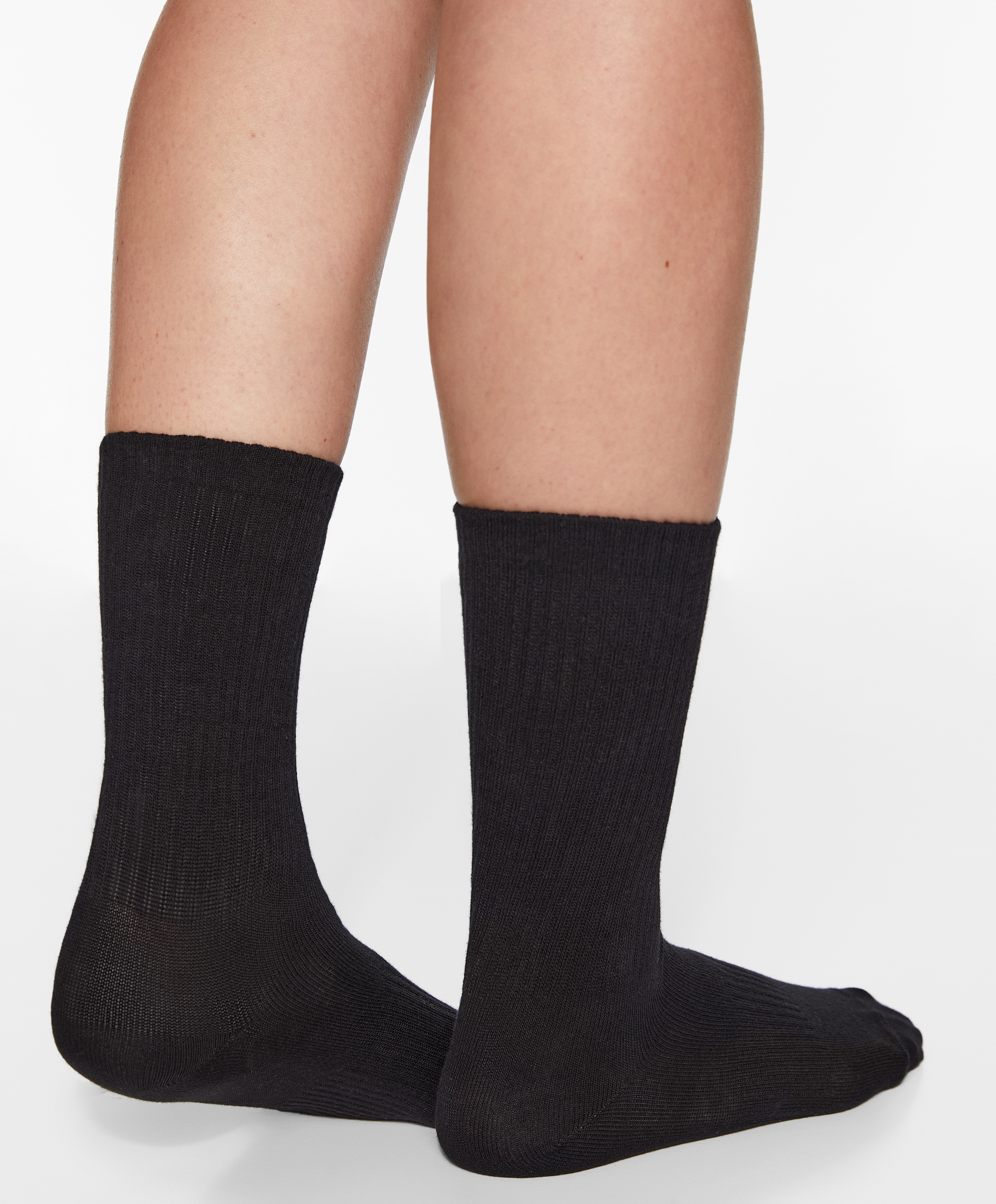 3 pairs of cotton blend classic sports socks